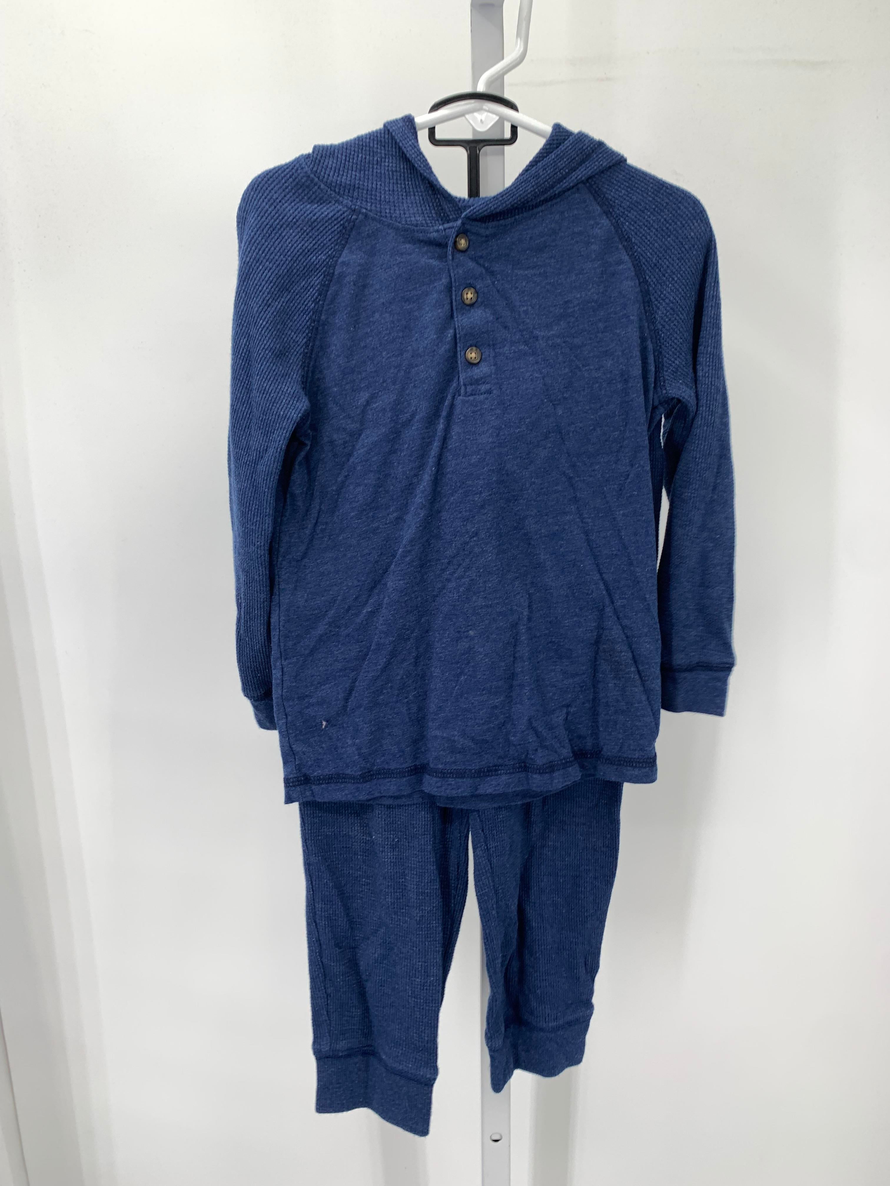 WAFFLE KNIT HOODED SHIRT AND PANTS