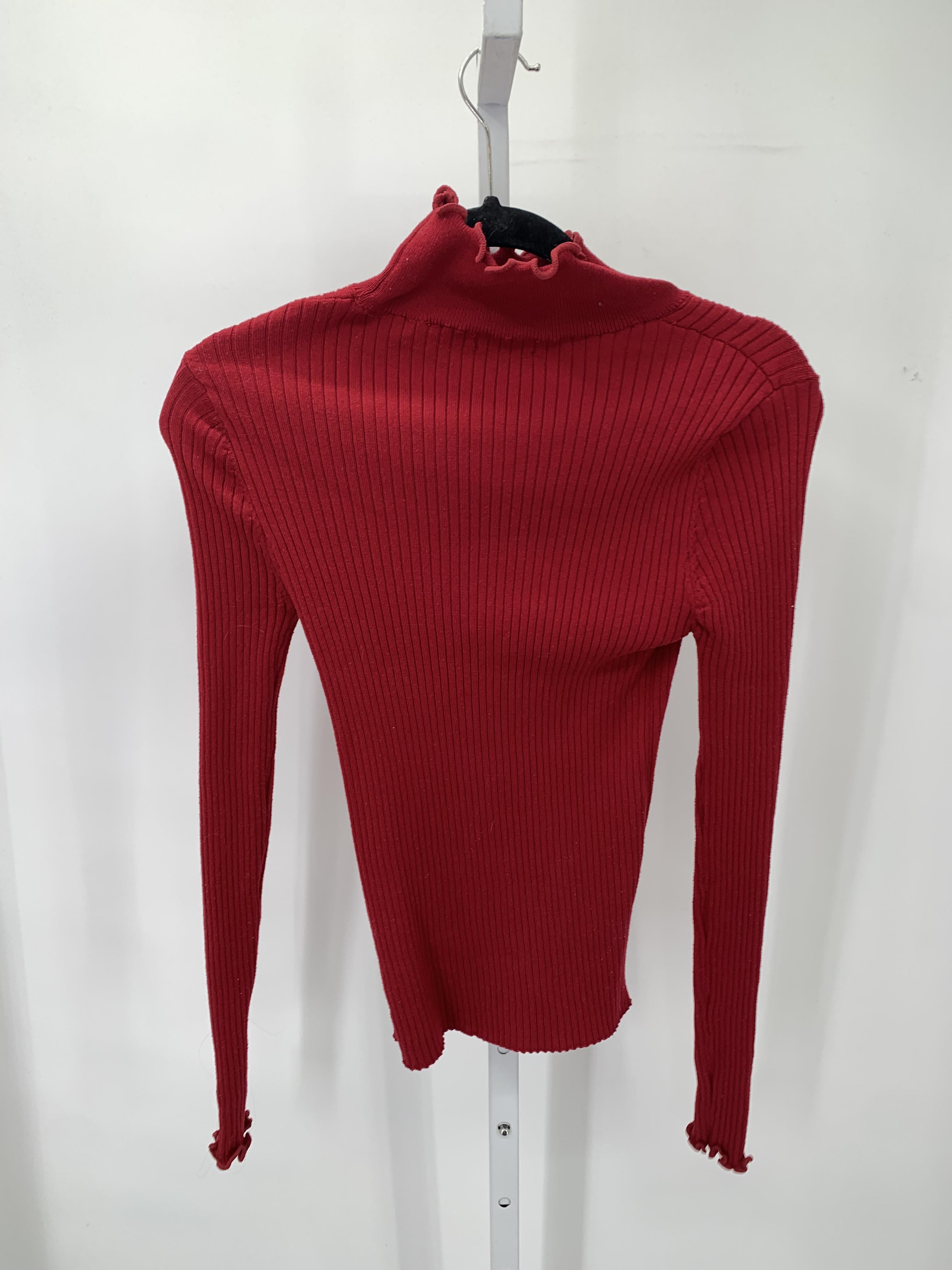 Shinestar Size Medium Juniors Long Sleeve Sweater