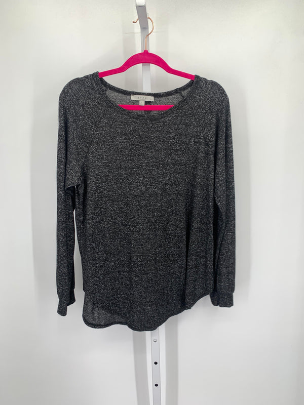 Gaze Size Large Misses Long Slv Sweater