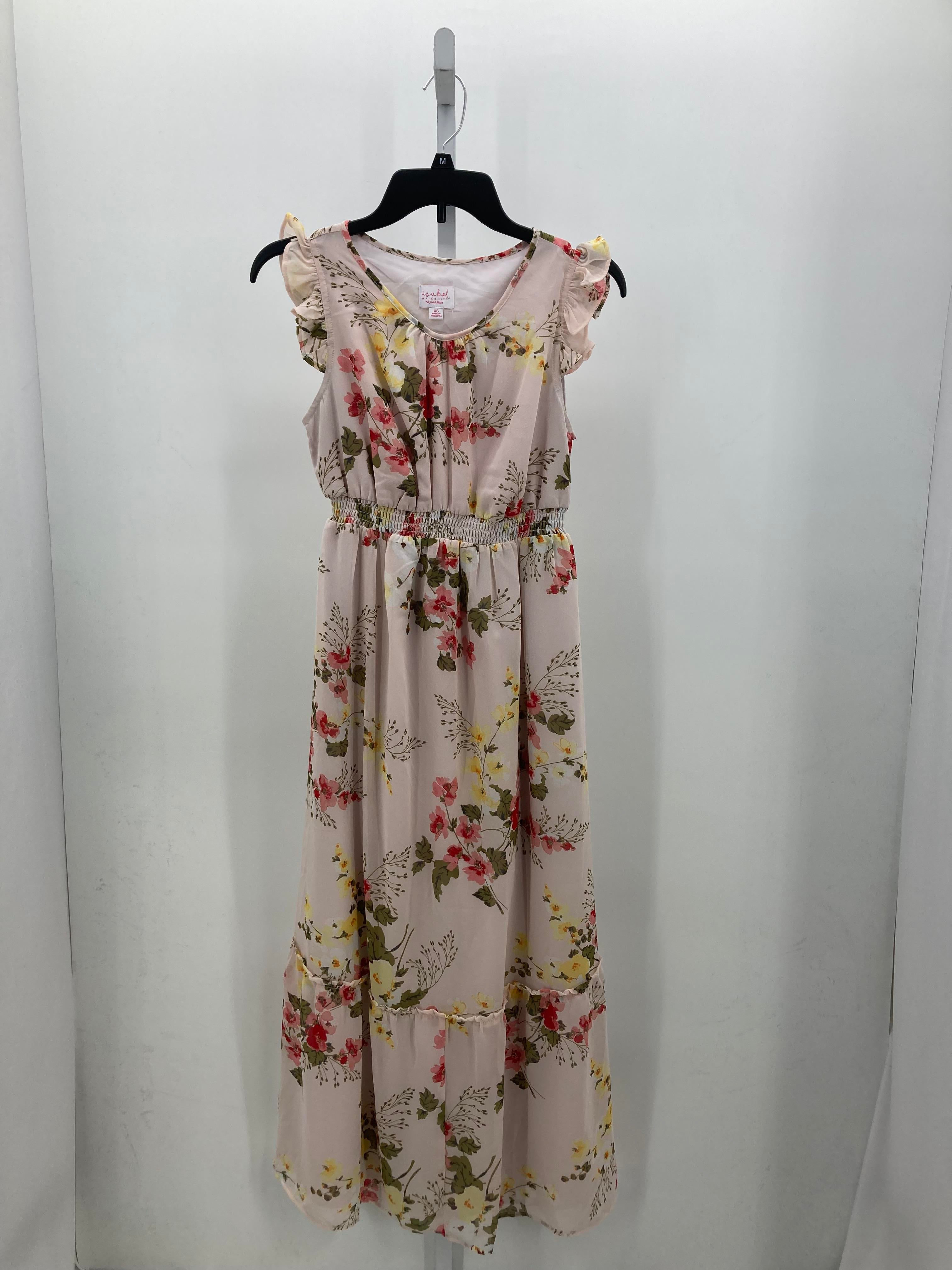 Isabel Pink Size X Small Maternity Sleeveless Dress