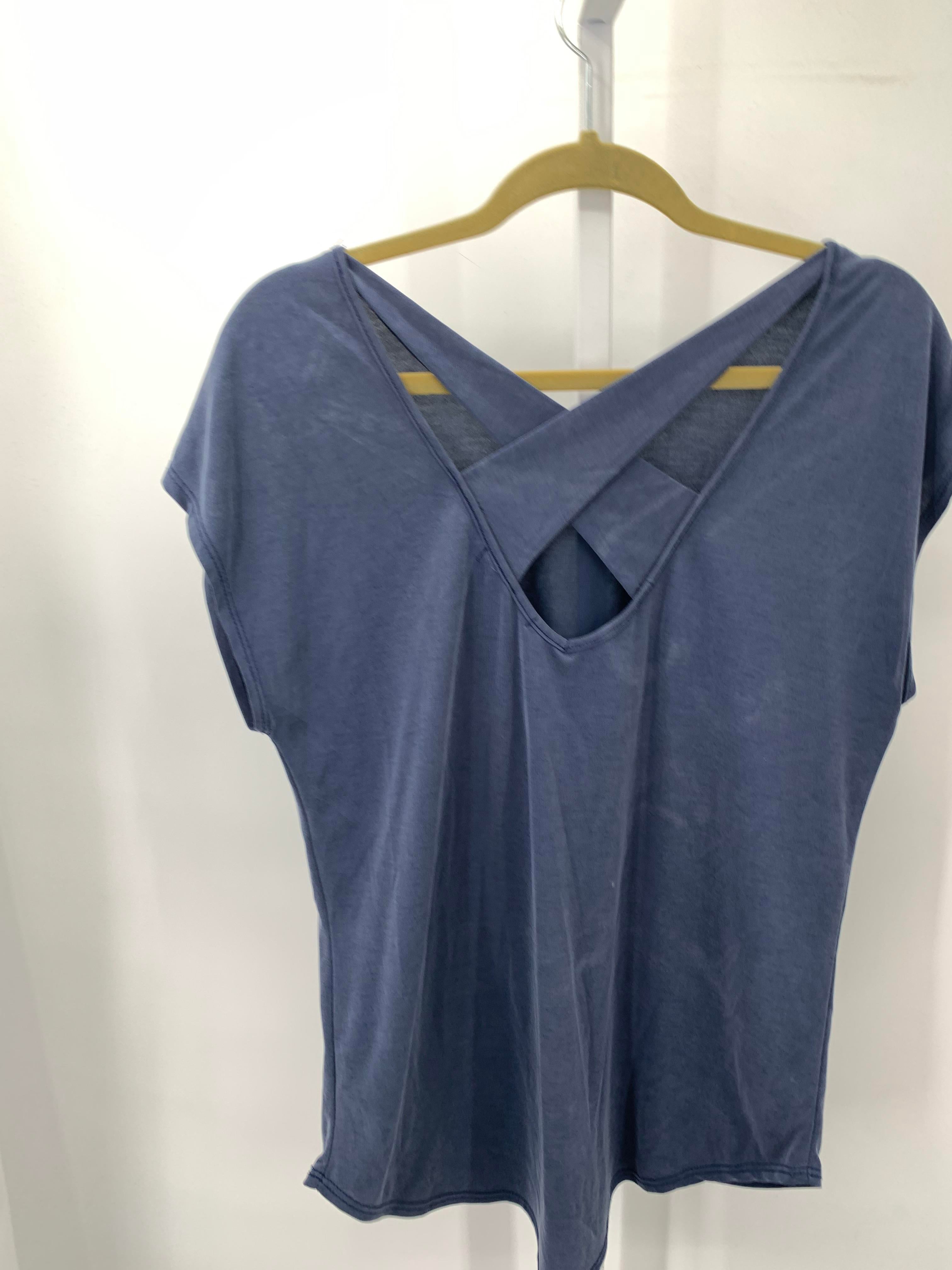 Green Envelope Size Medium Misses Short Sleeve Shirt