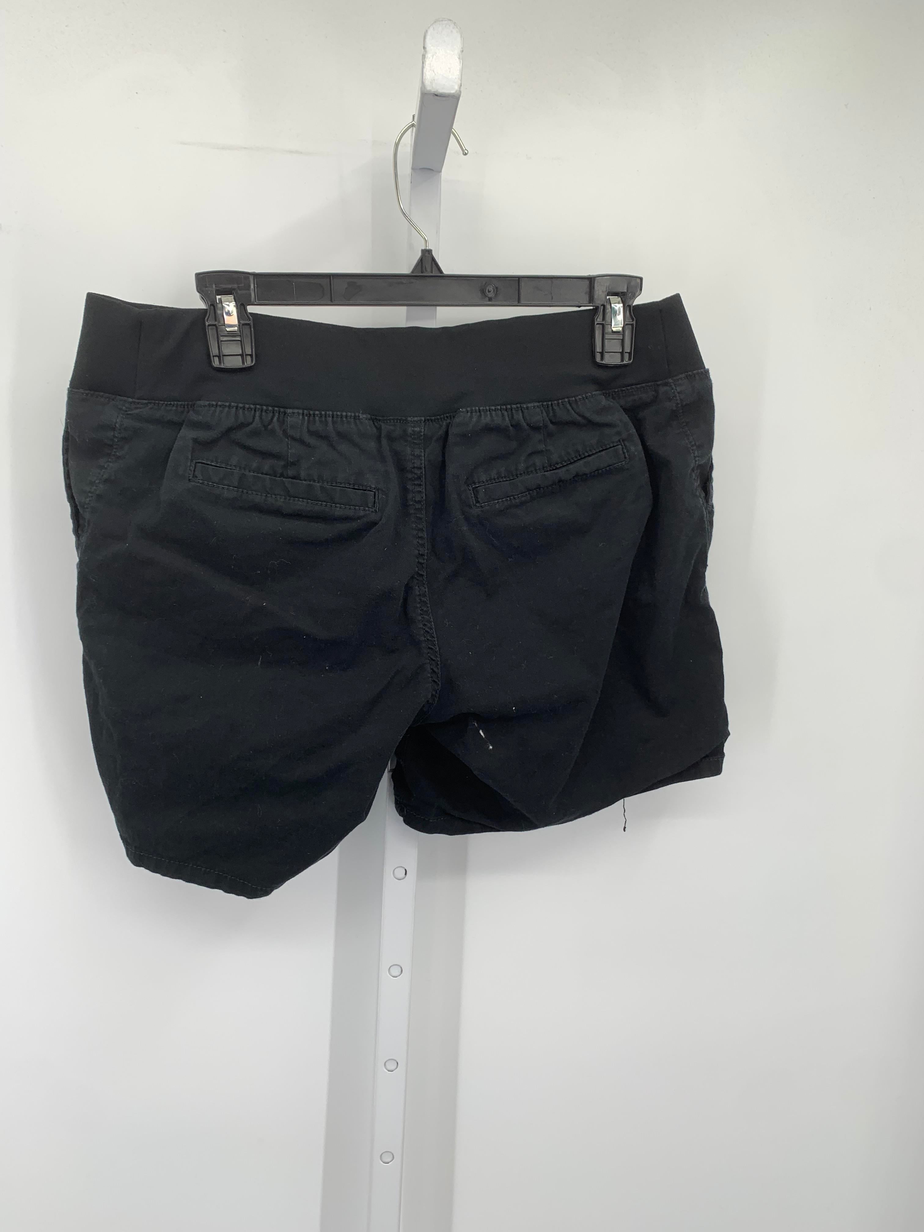 Liz Lange Black Size Small Maternity Shorts