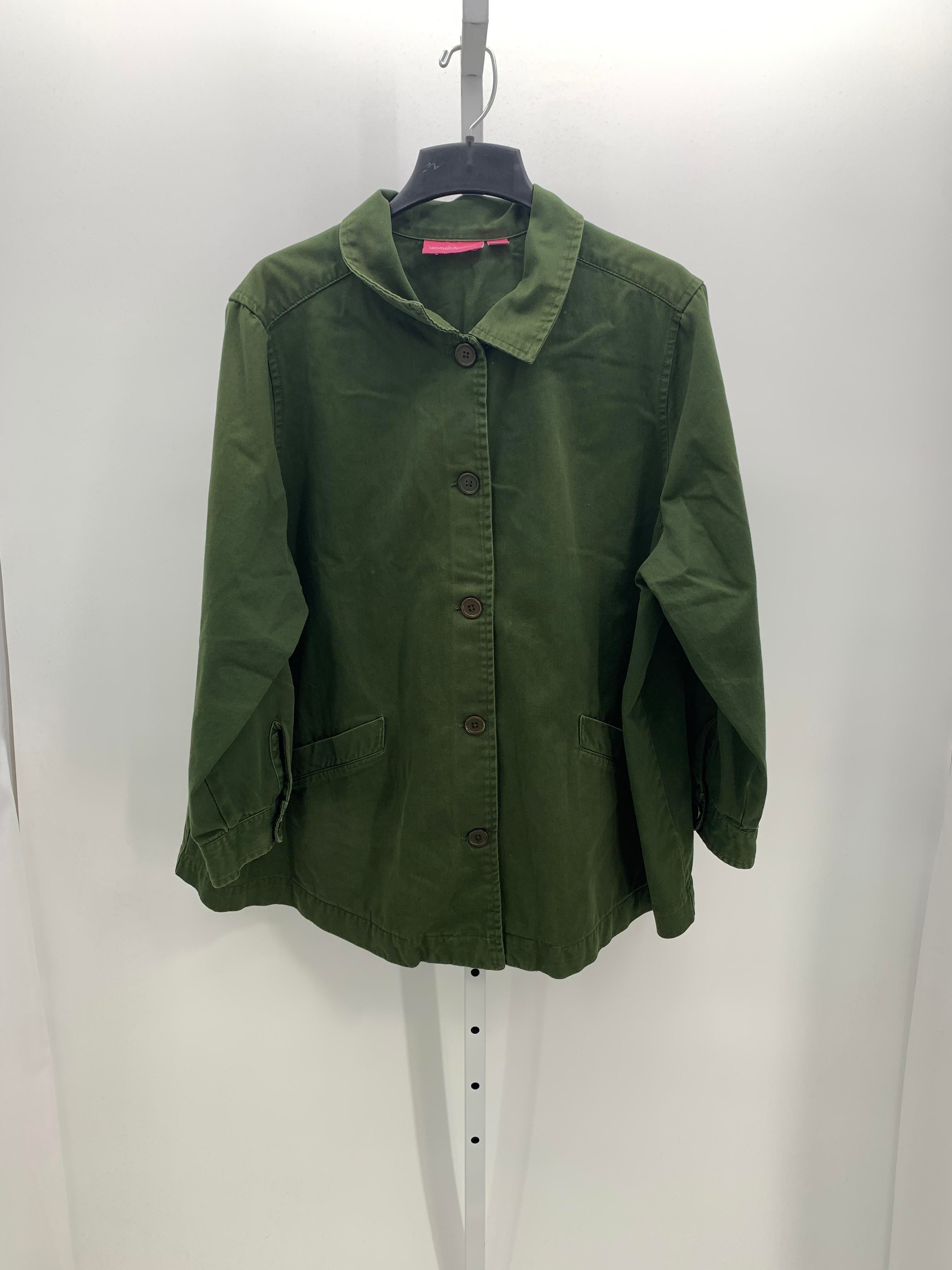 Woman Within Size 1X Womens Jacket