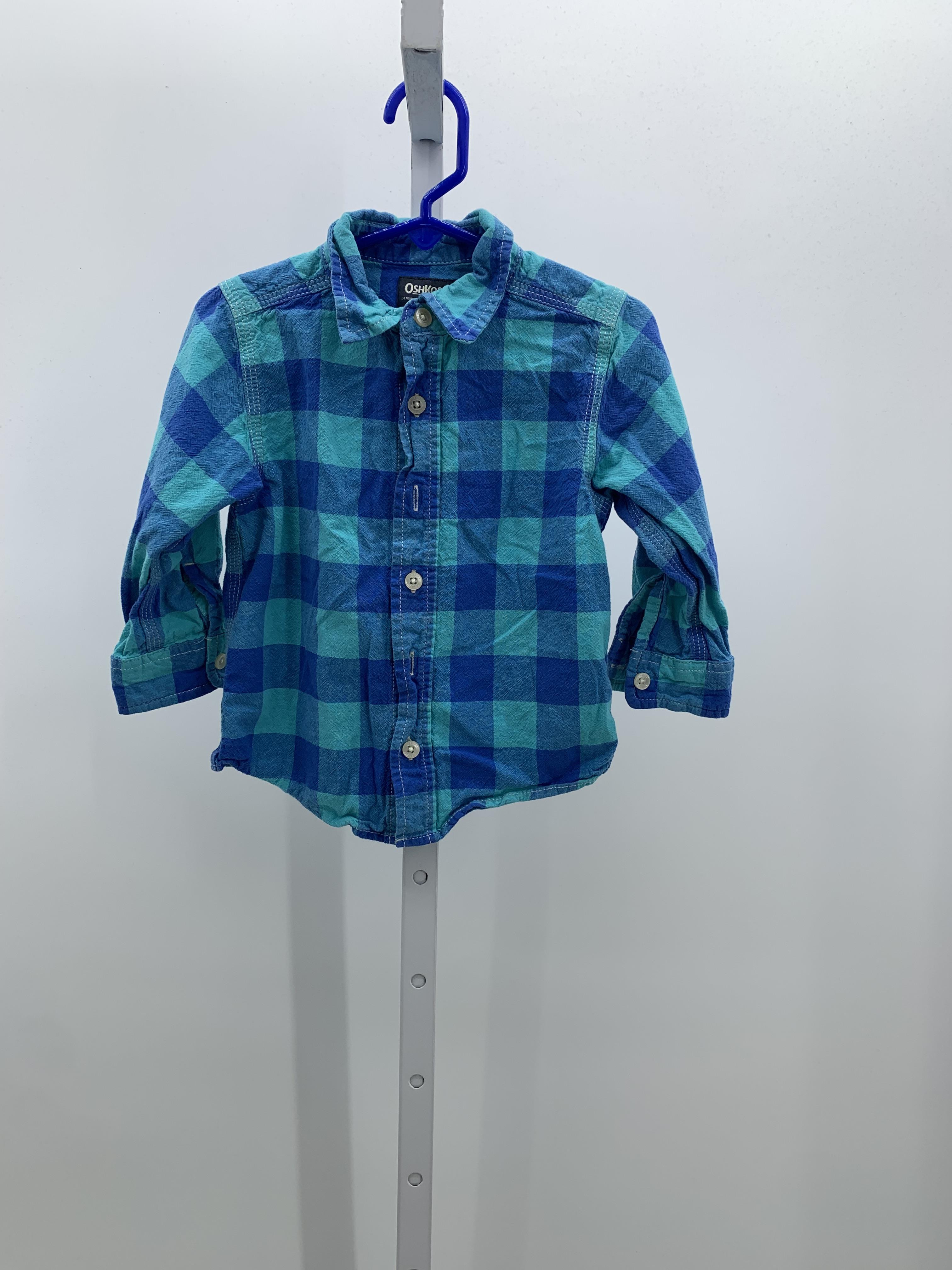 PLAID BTN DOWN