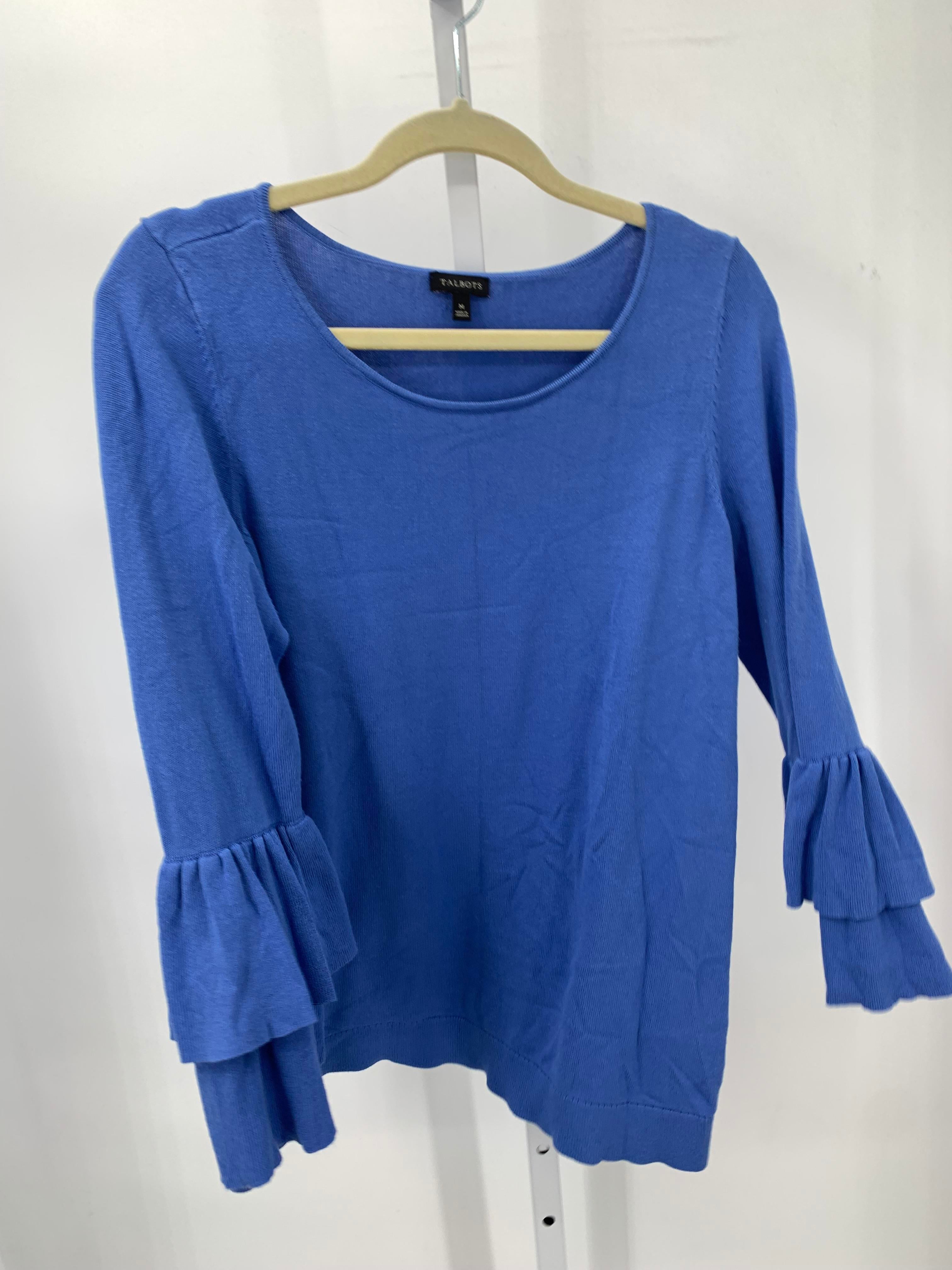 Talbots Size Medium Misses Long Slv Sweater