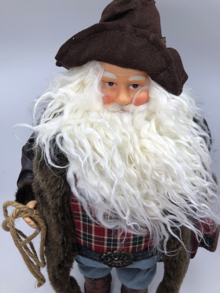 COWBOY SANTA STUDDED COAT.