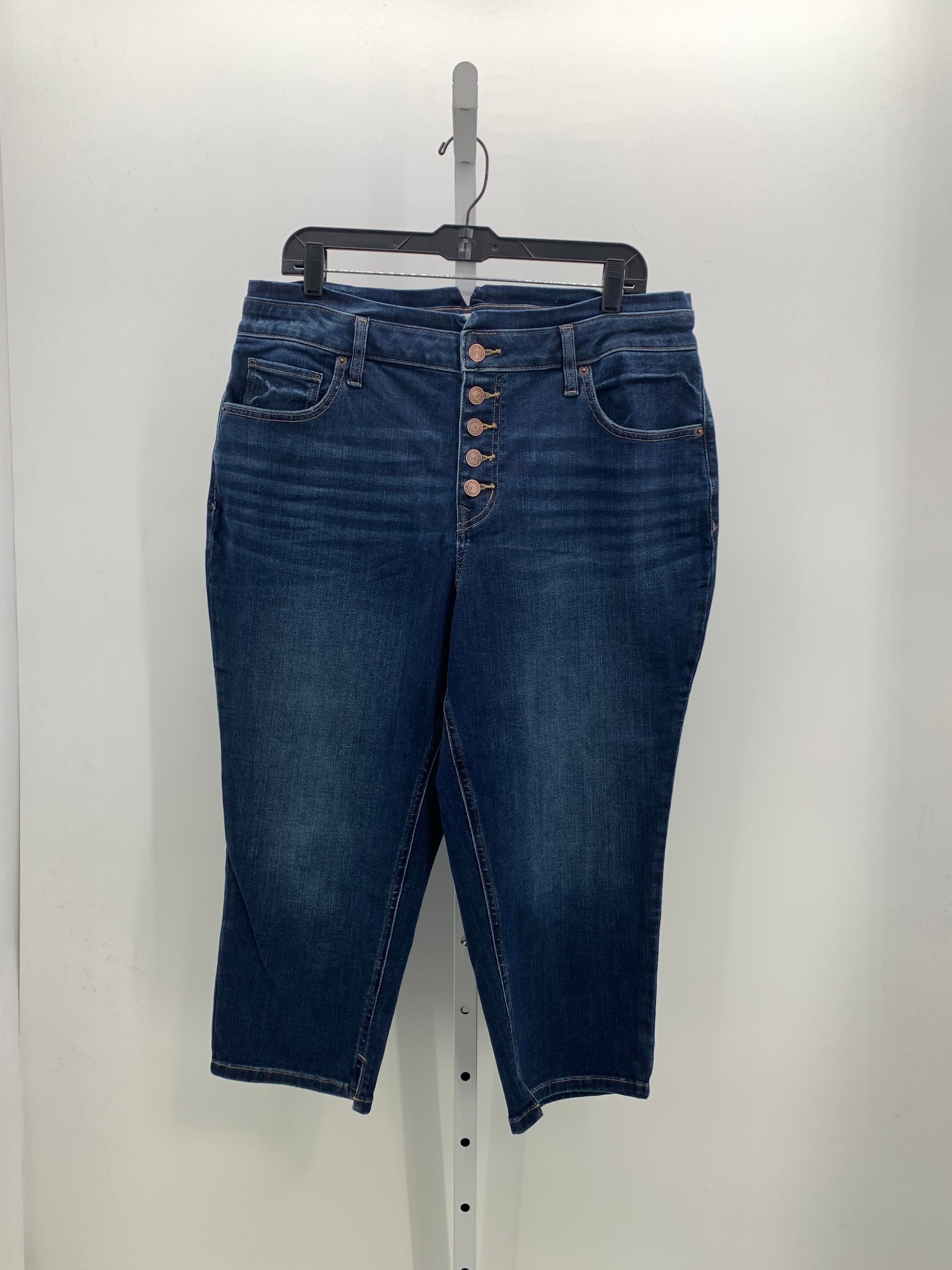 Maurices Size 18 W Womens Capri Pants