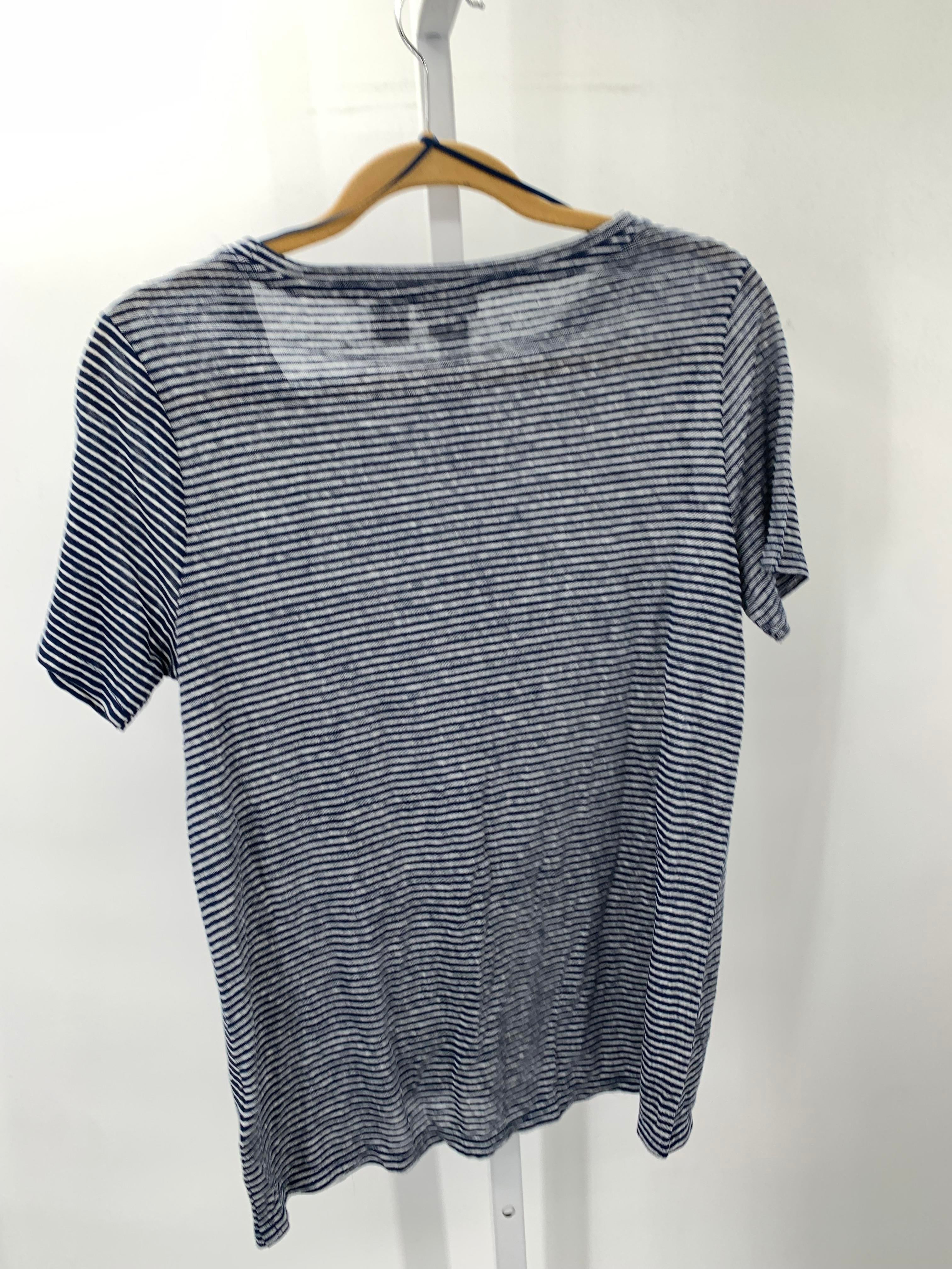 Tahari Size Small Misses Short Sleeve Shirt