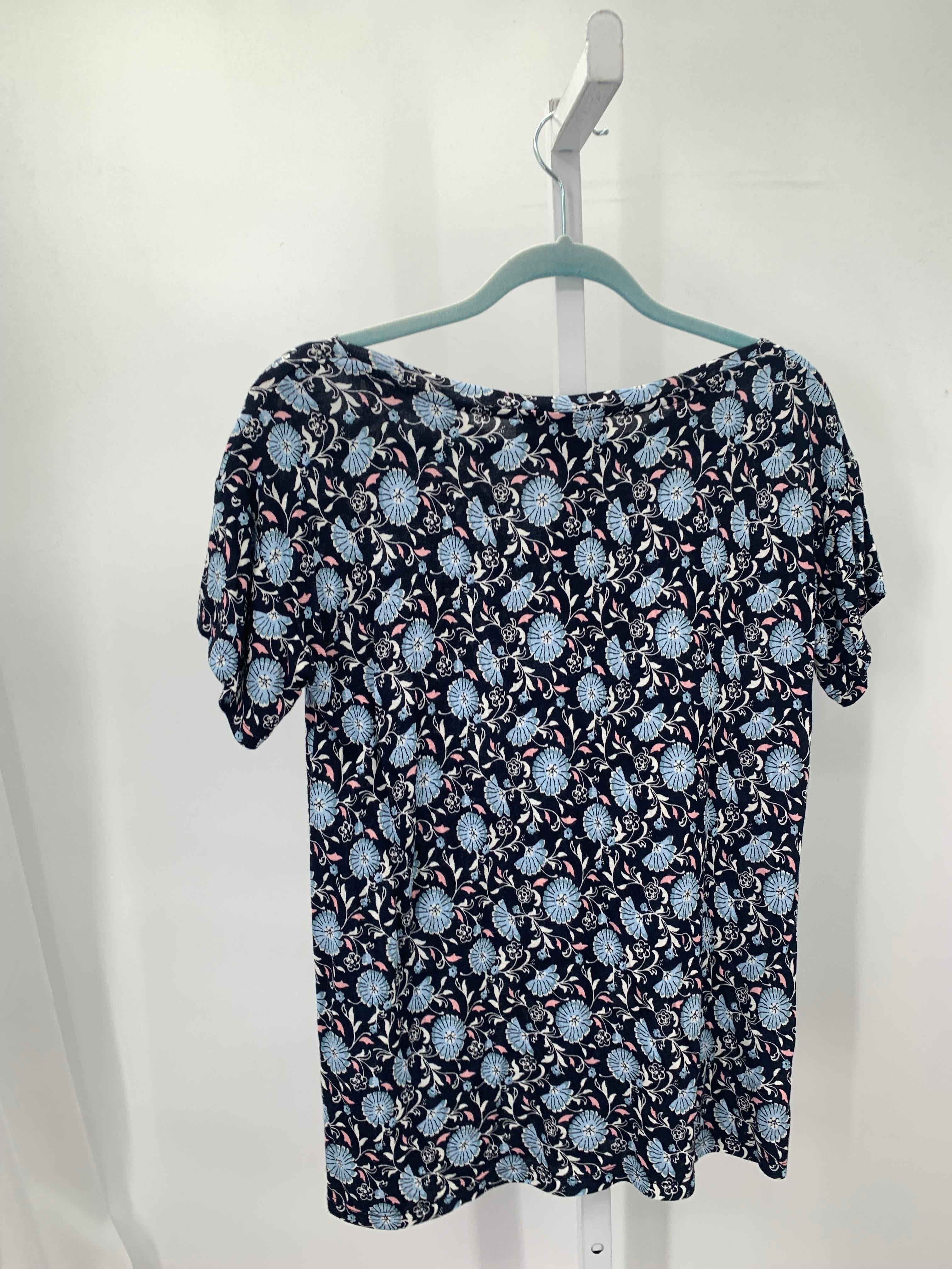 Loft Size Small Misses Short Sleeve Shirt