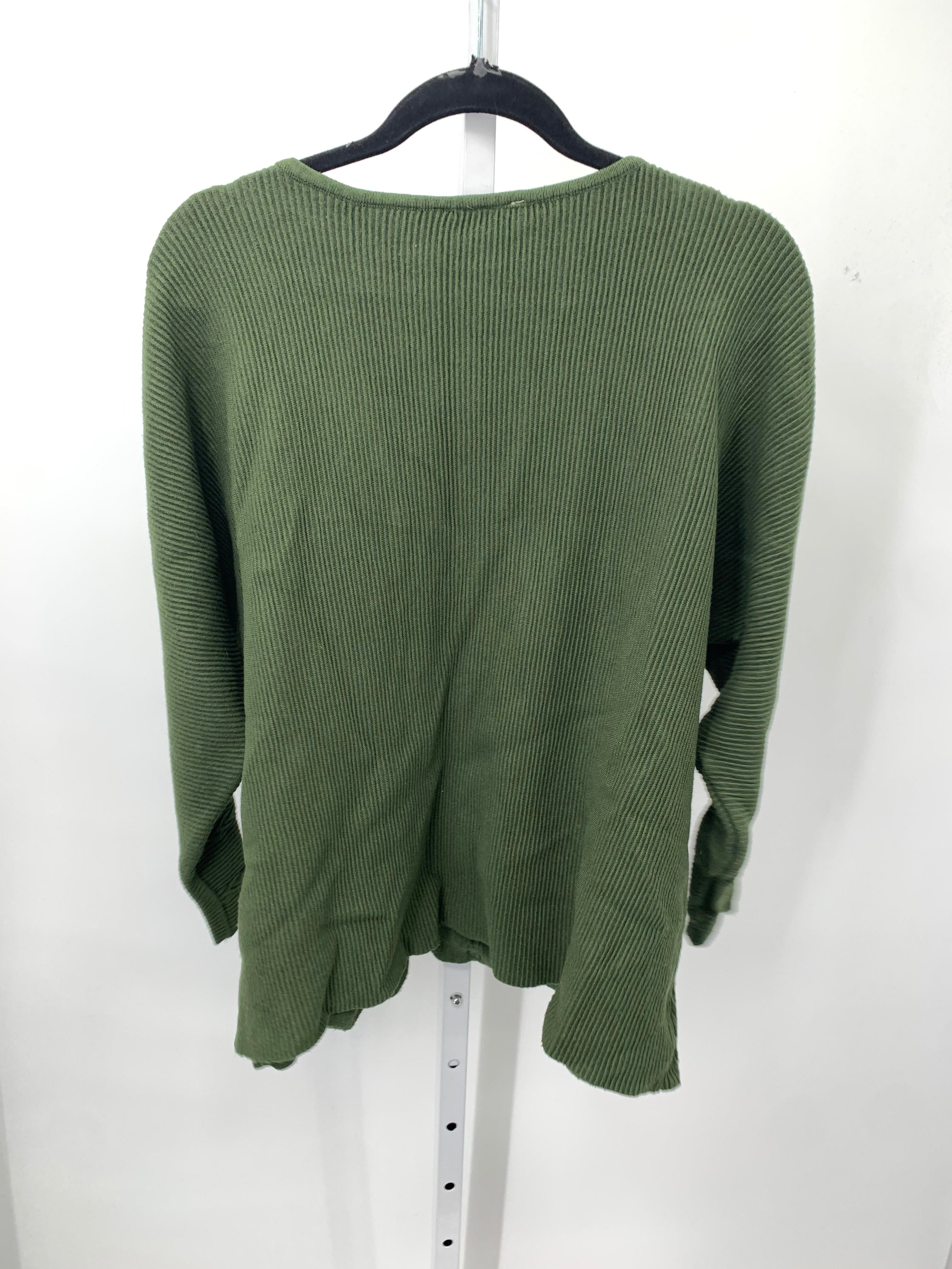 Luna Size 1X Womens Long Slv Sweater