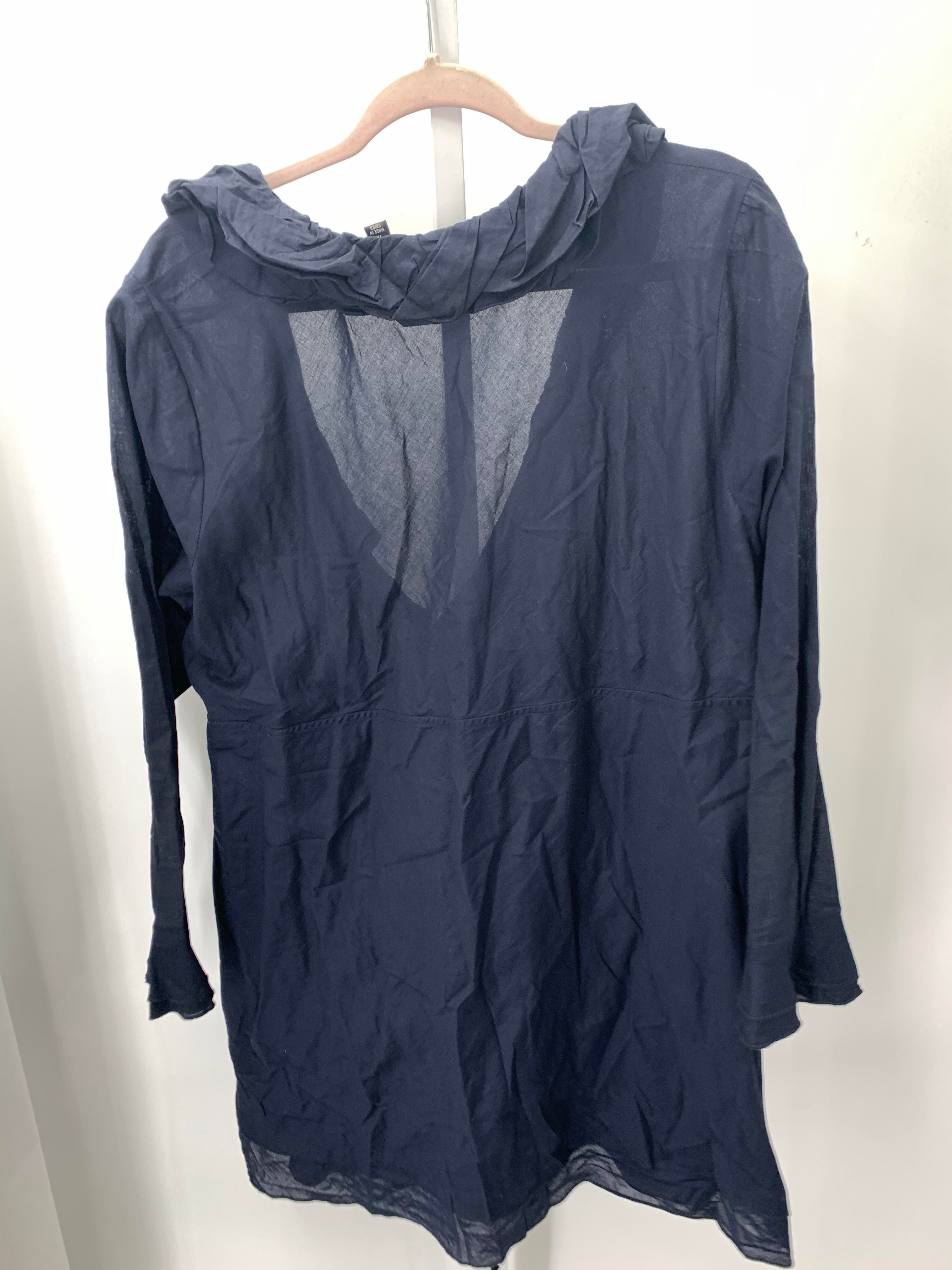 Dialogue Size 1X Womens Long Sleeve Dress