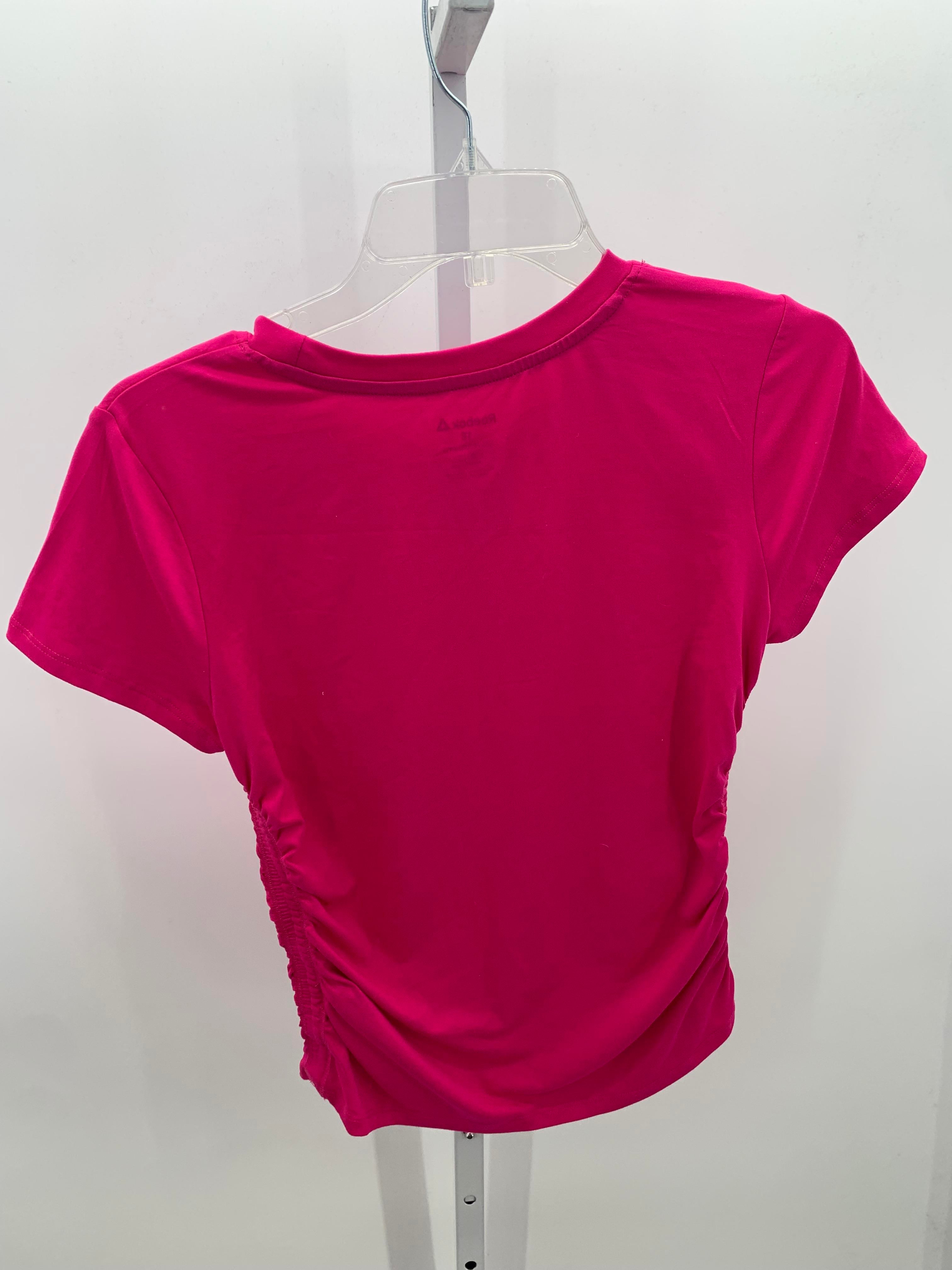 Reebok Size 18 Girls Short Sleeve Shirt