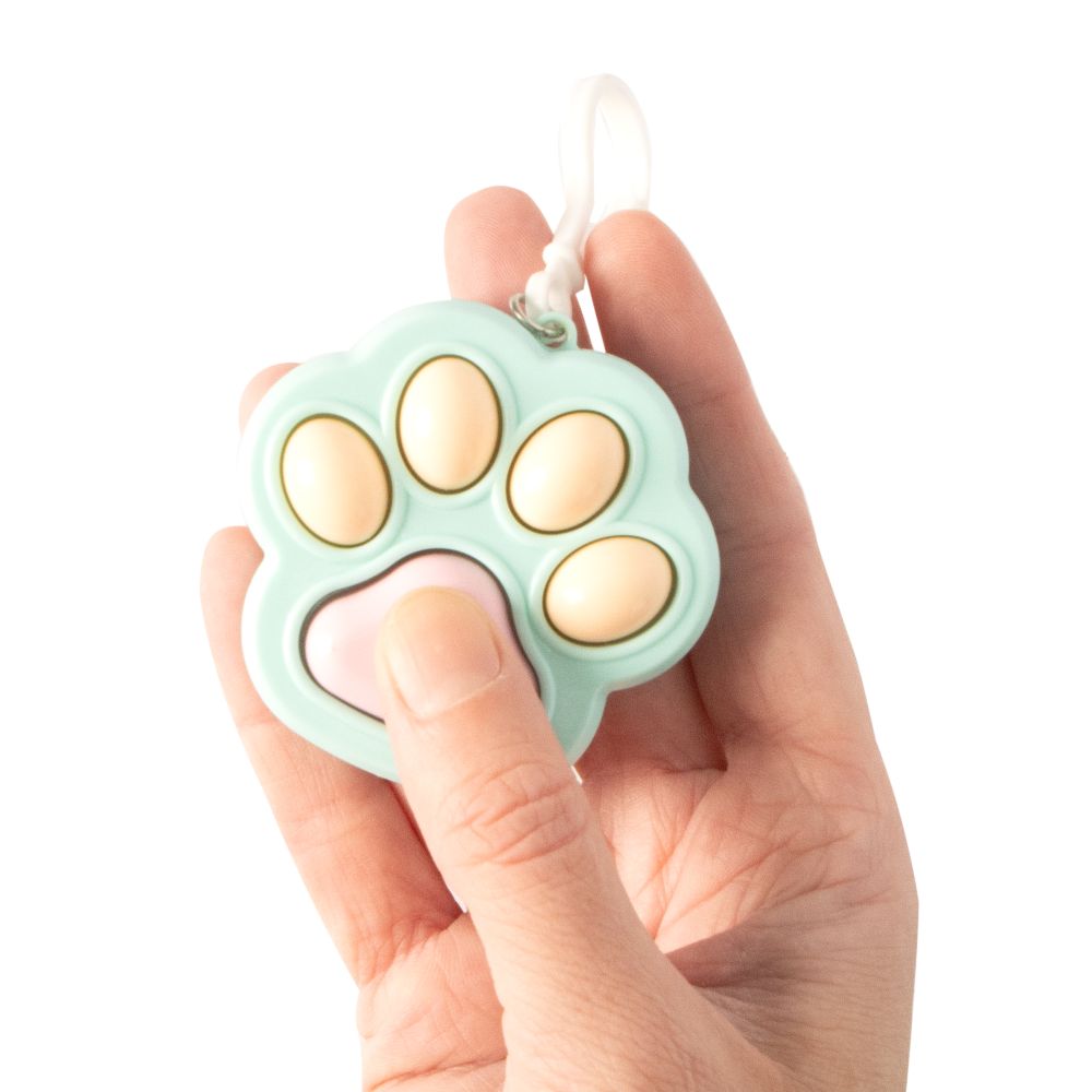 New - Click Clack Cat Paw Fidget Toy