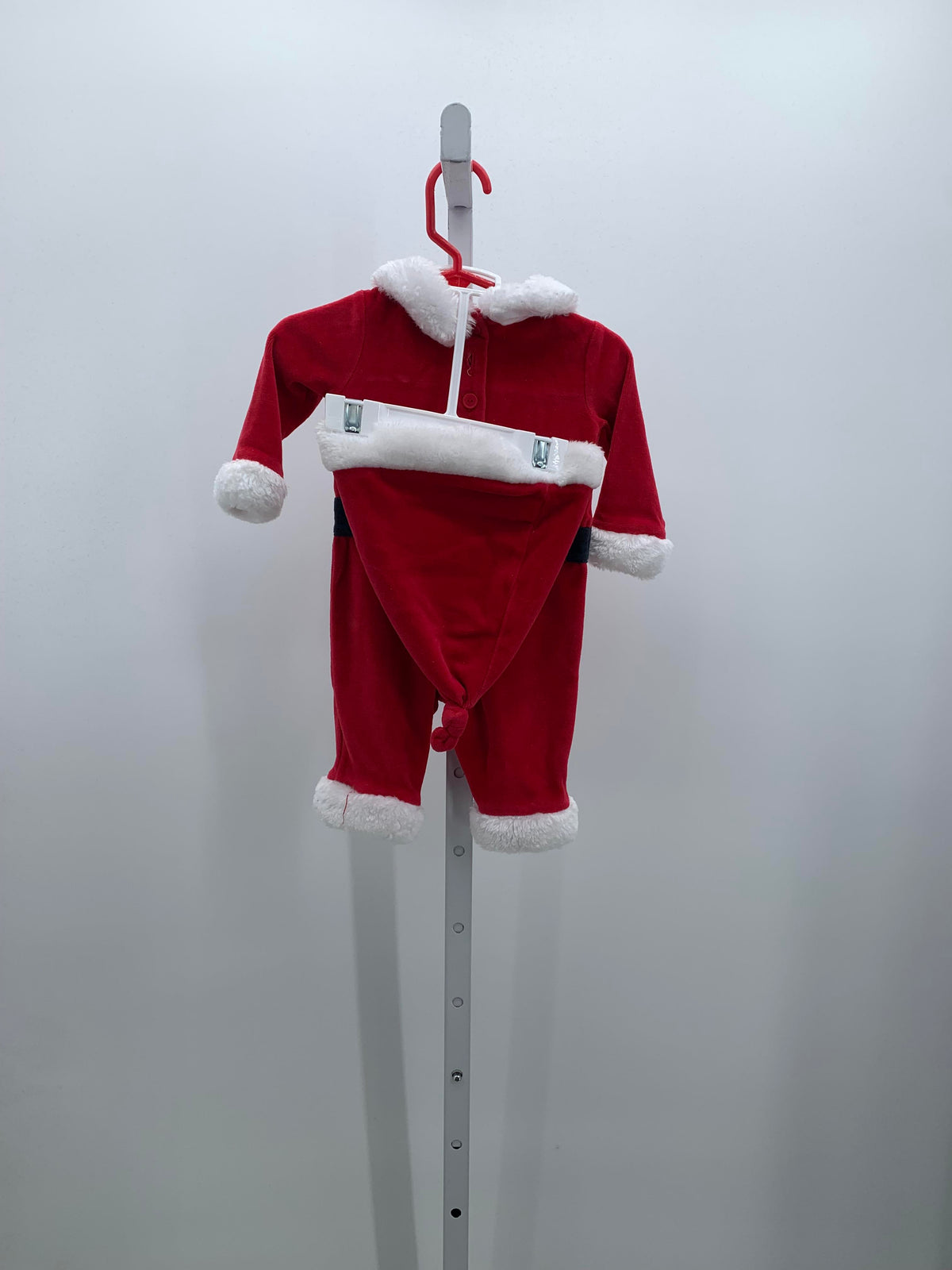 SANTA ROMPER AND HAT