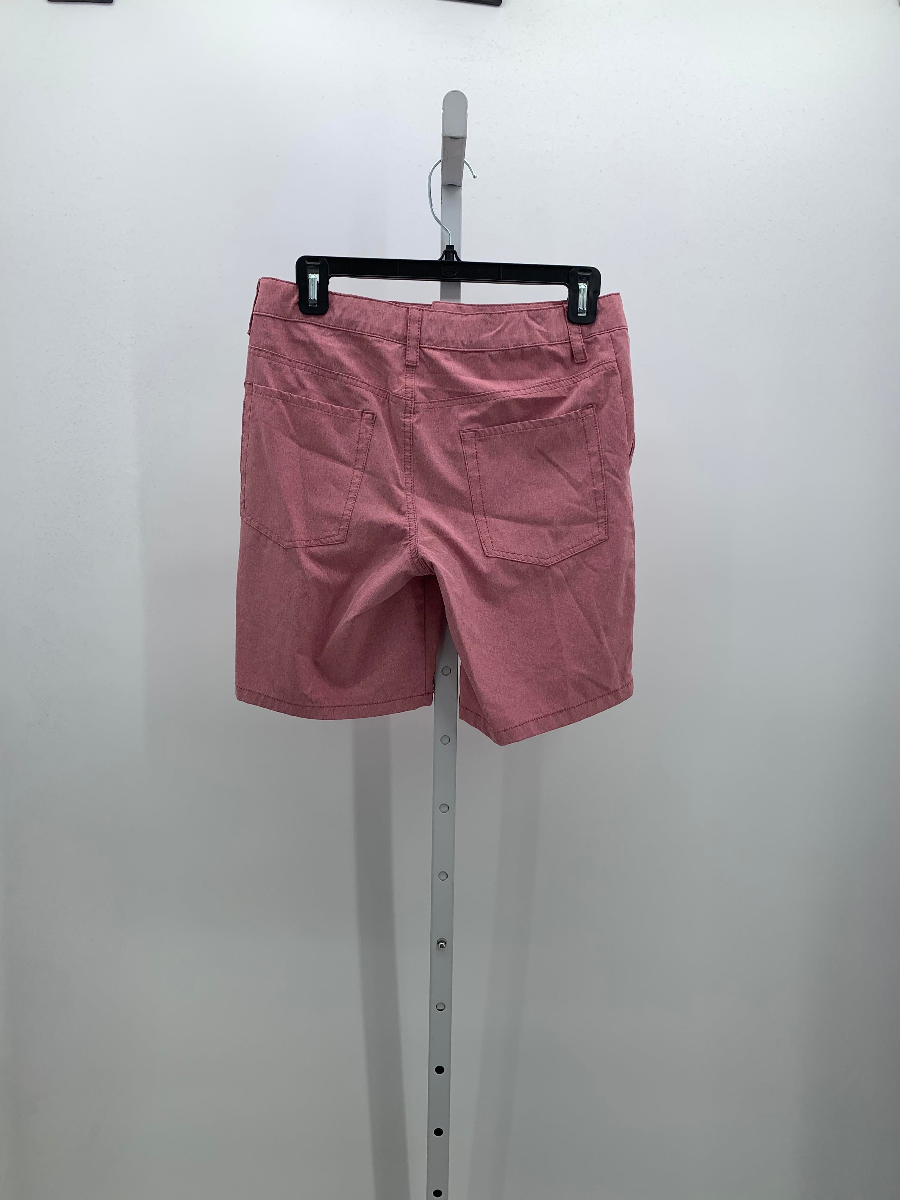 HEATHERED RED SHORTS