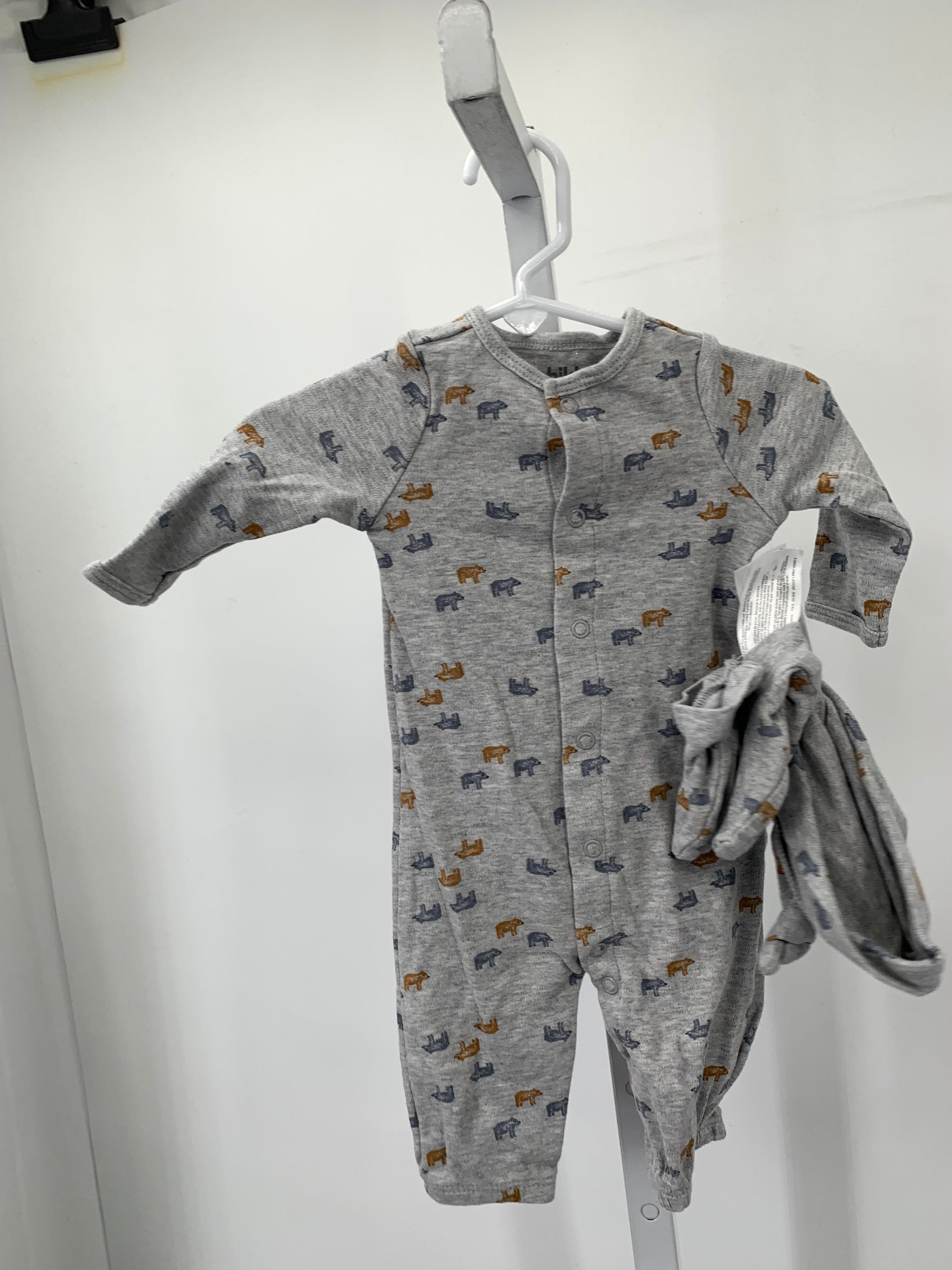 BEARS ROMPER AND HAT