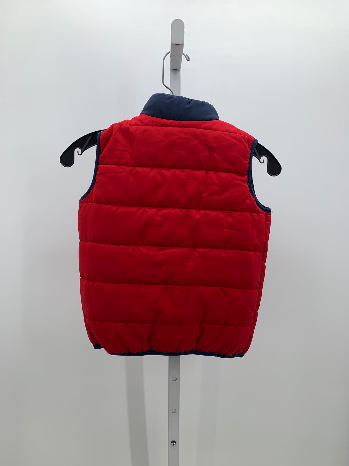 RED ZIP UP VEST