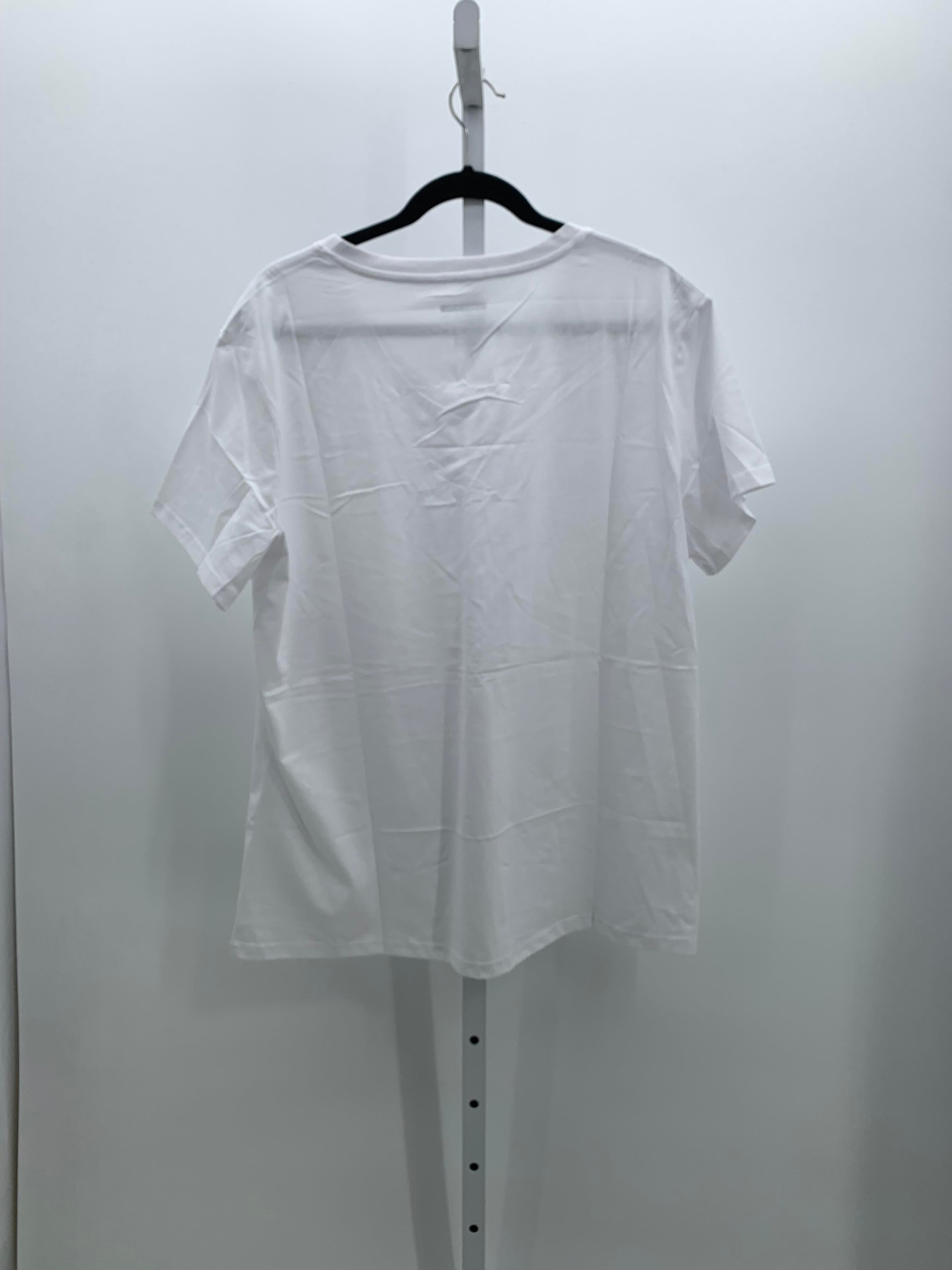 Size 2X Womens Short Sleeve Shirt
