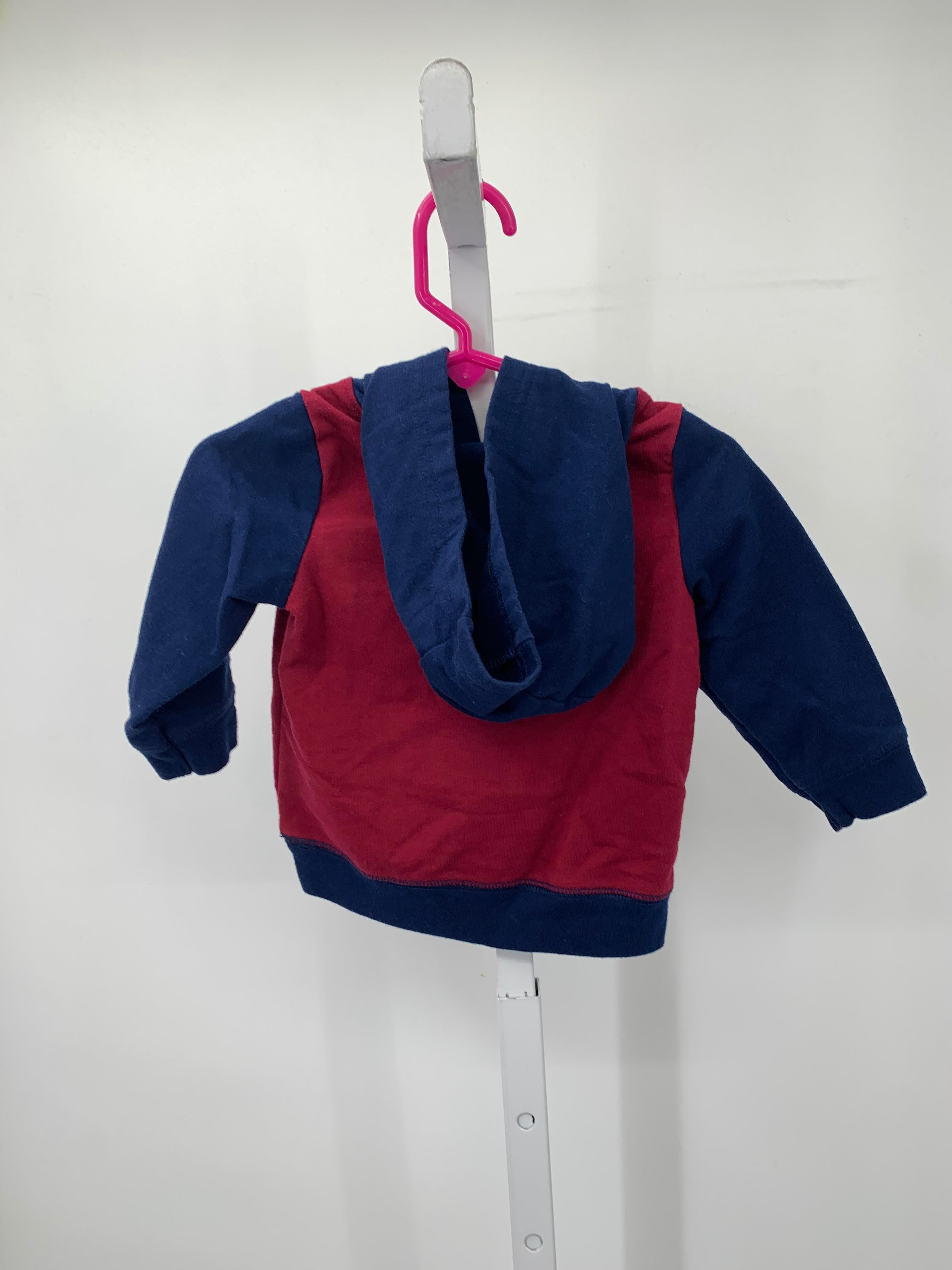 BLUE HOODED KNIT