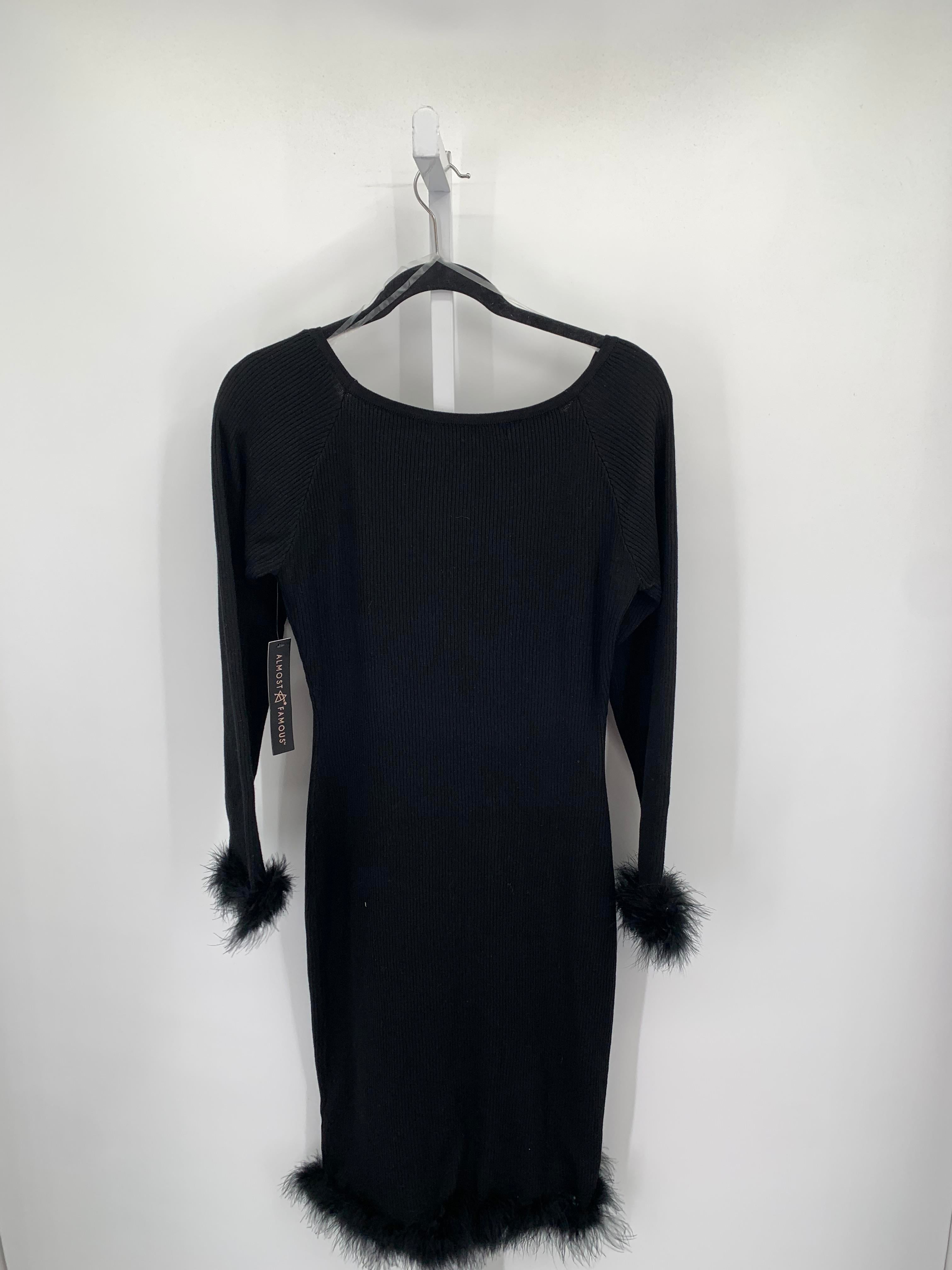 Almost Famous Size 1X Womens Long Sleeve Dress