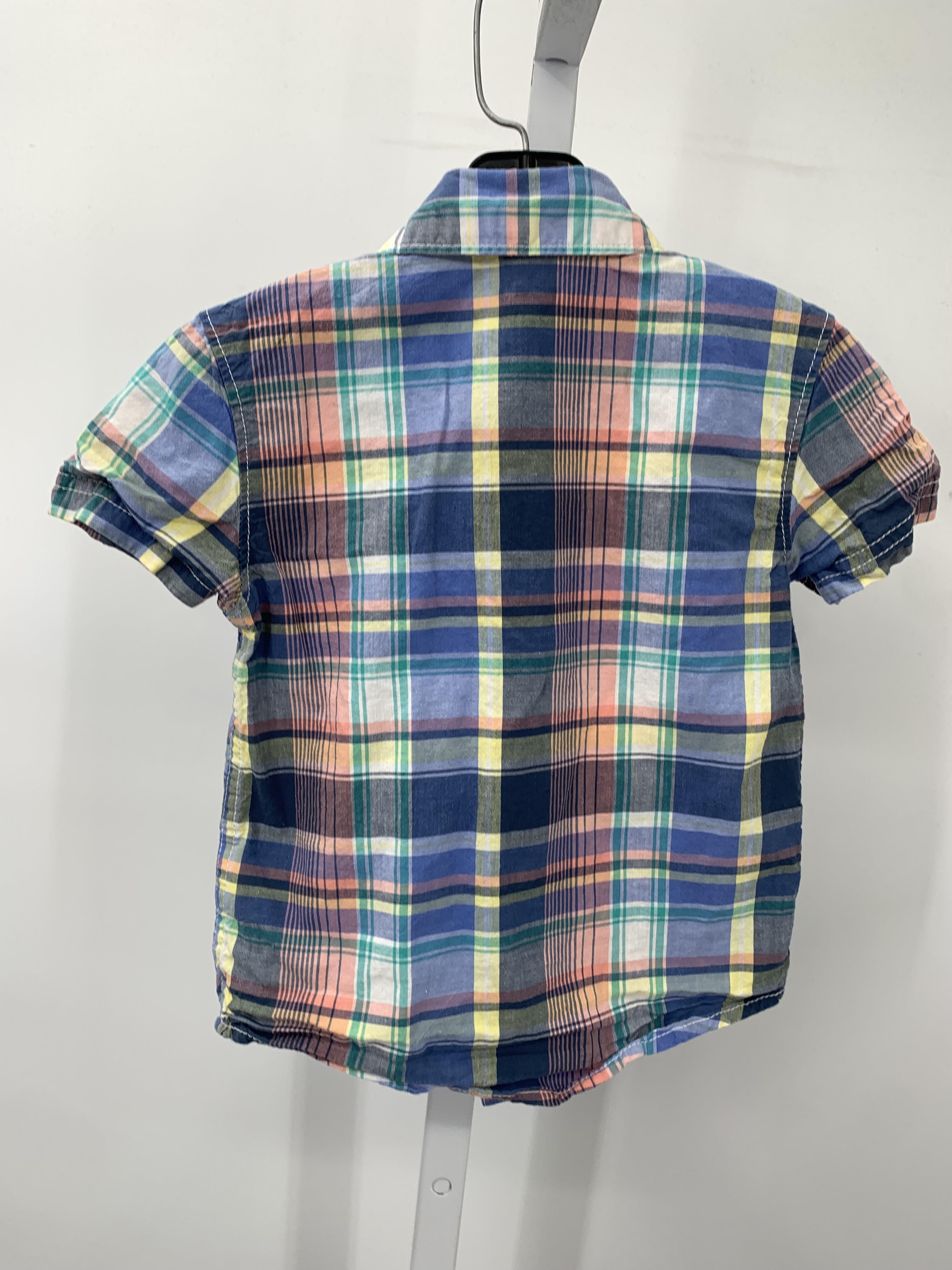 PLAID BTN DOWN