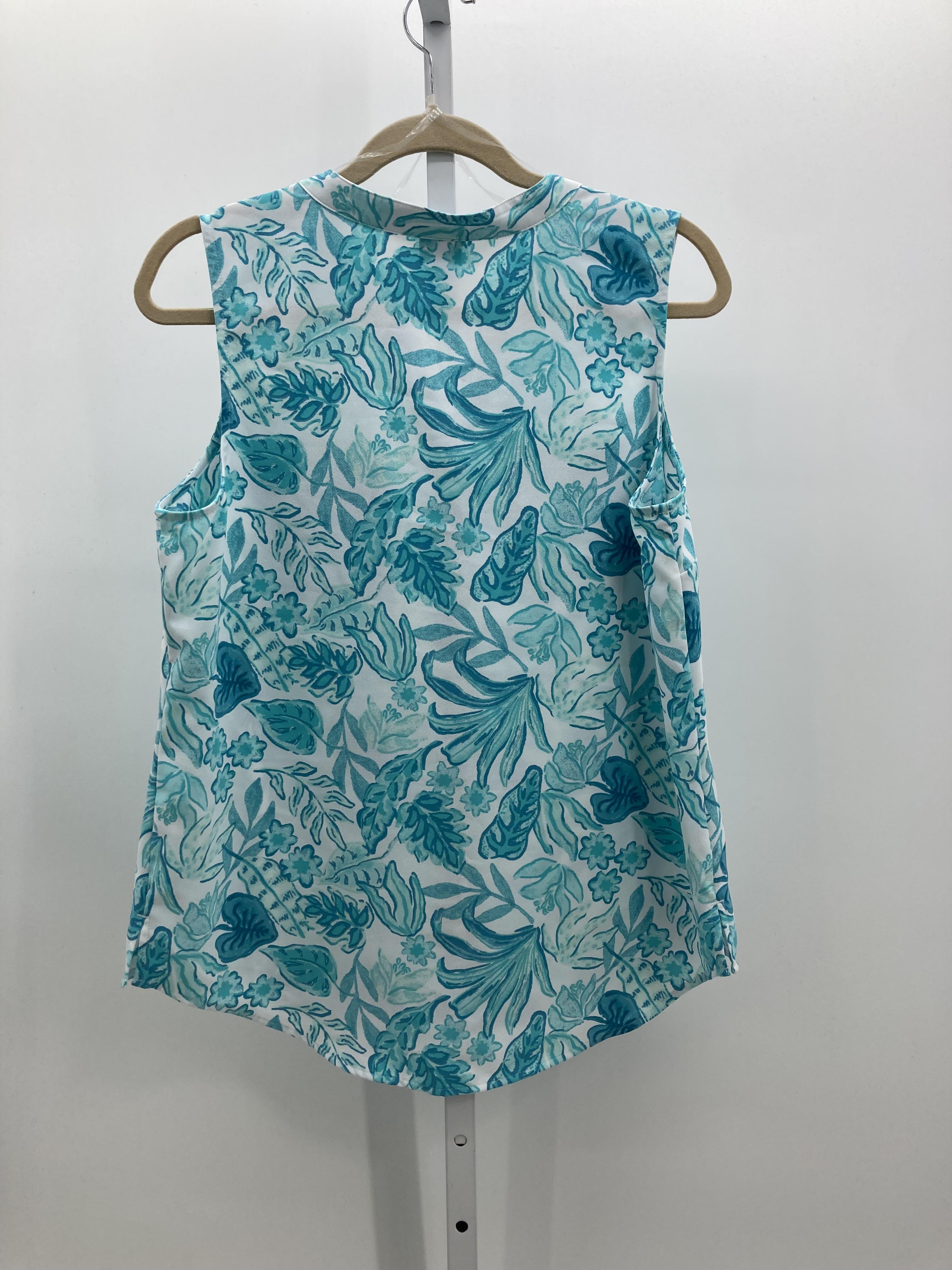 Croft & Barrow Size Medium Misses Sleeveless Shirt