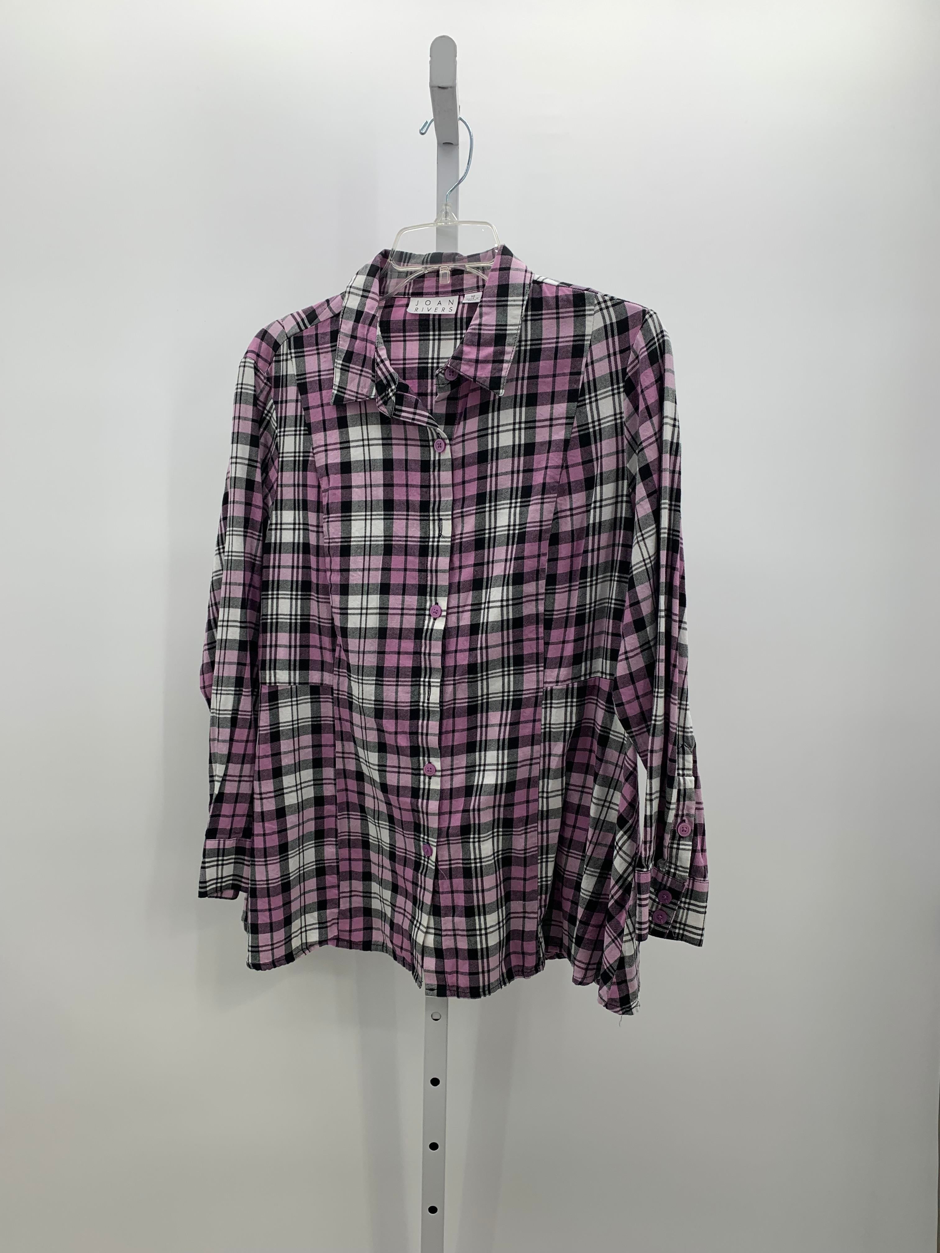 Joan Rivers Size 10 Misses Long Sleeve Shirt