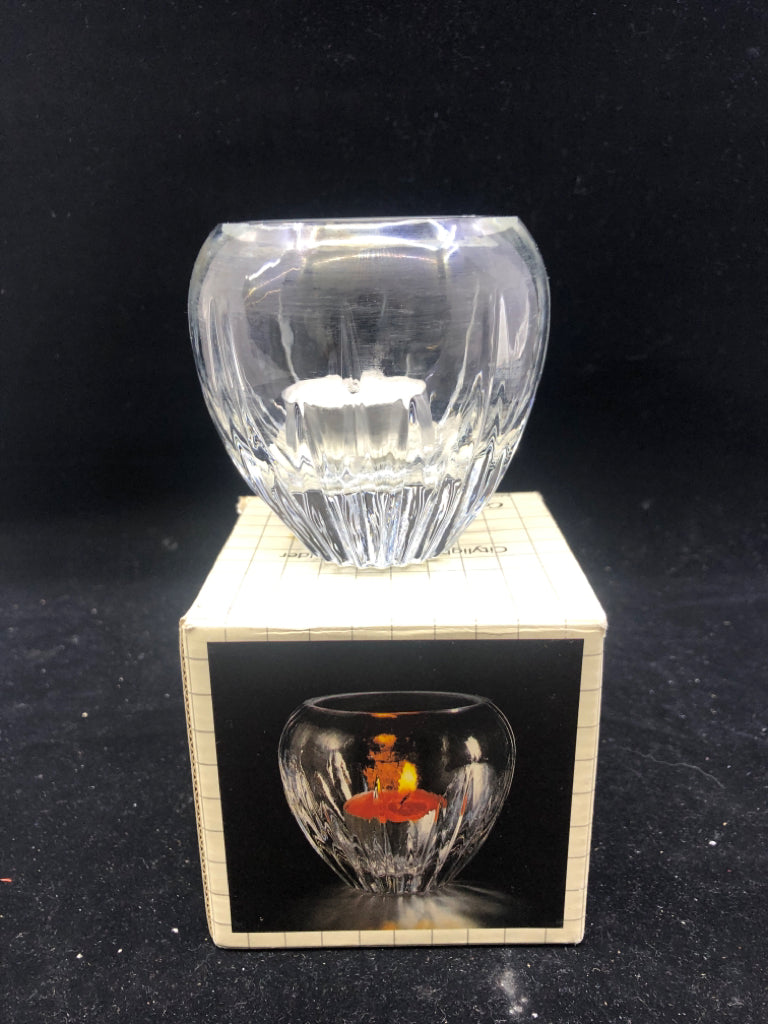 NIB CITYLIGHTS TEA LIGHT HOLDER.