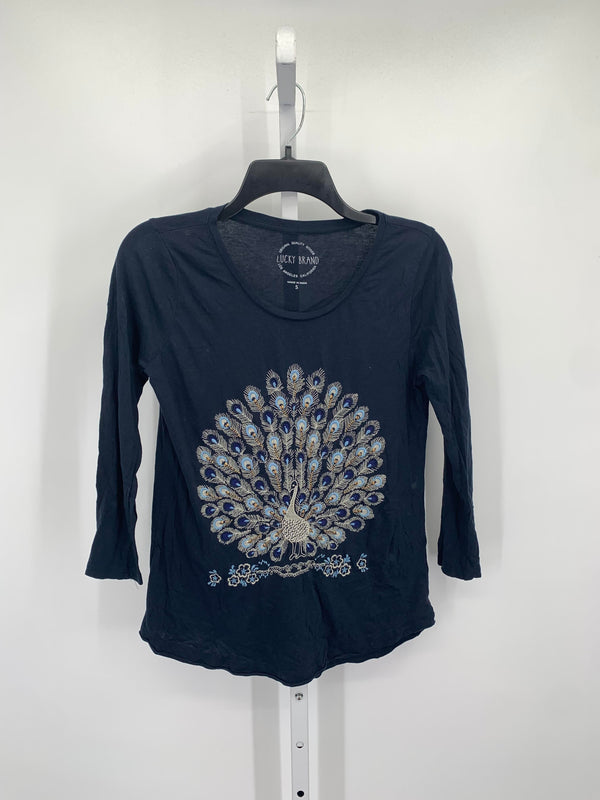 Lucky Brand Size Small Misses Long Sleeve Shirt