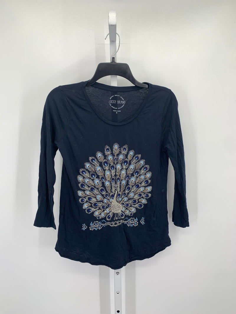 Lucky Brand Size Small Misses Long Sleeve Shirt