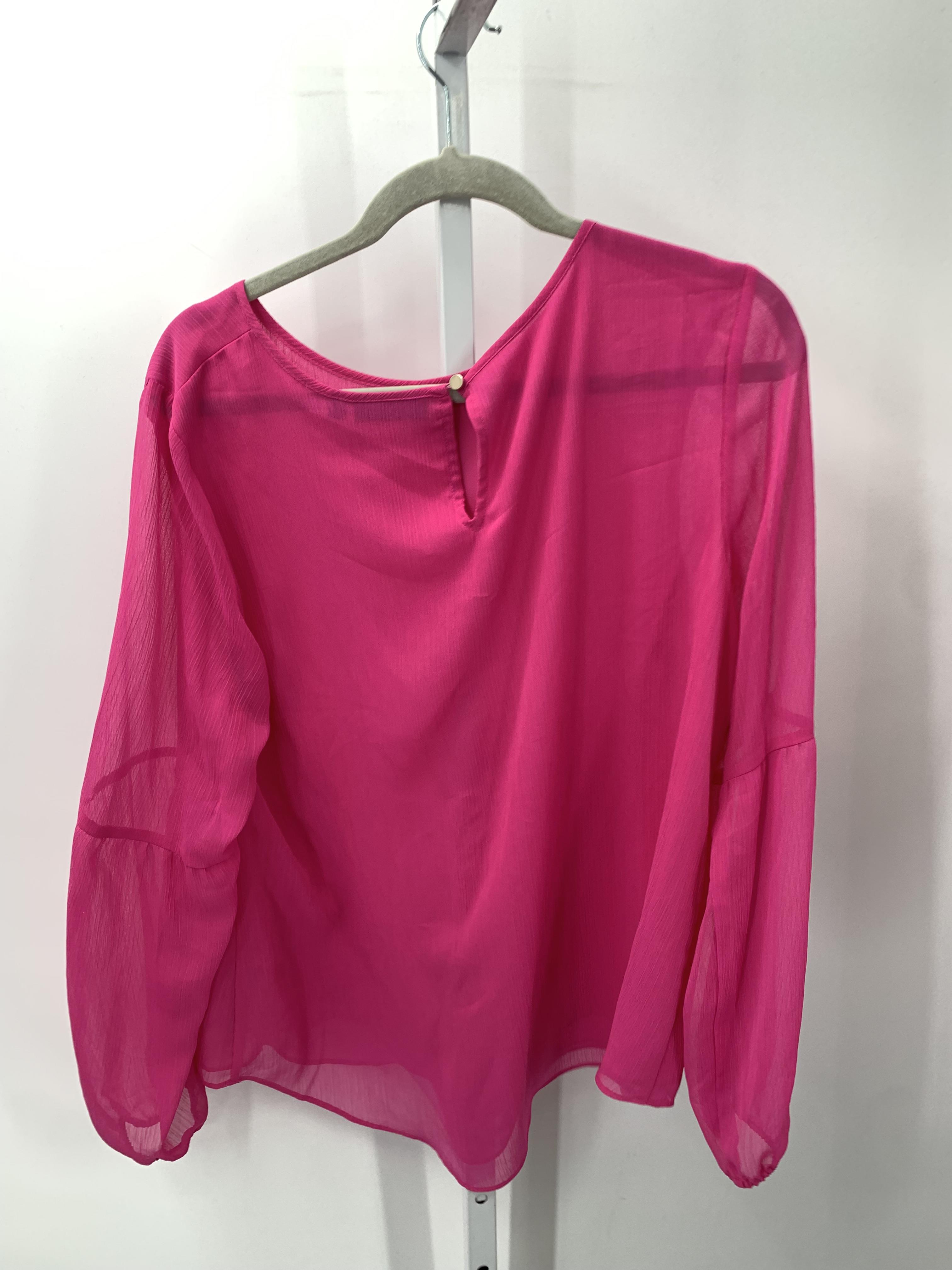 Apt. 9 Size Extra Large Misses Long Sleeve Shirt