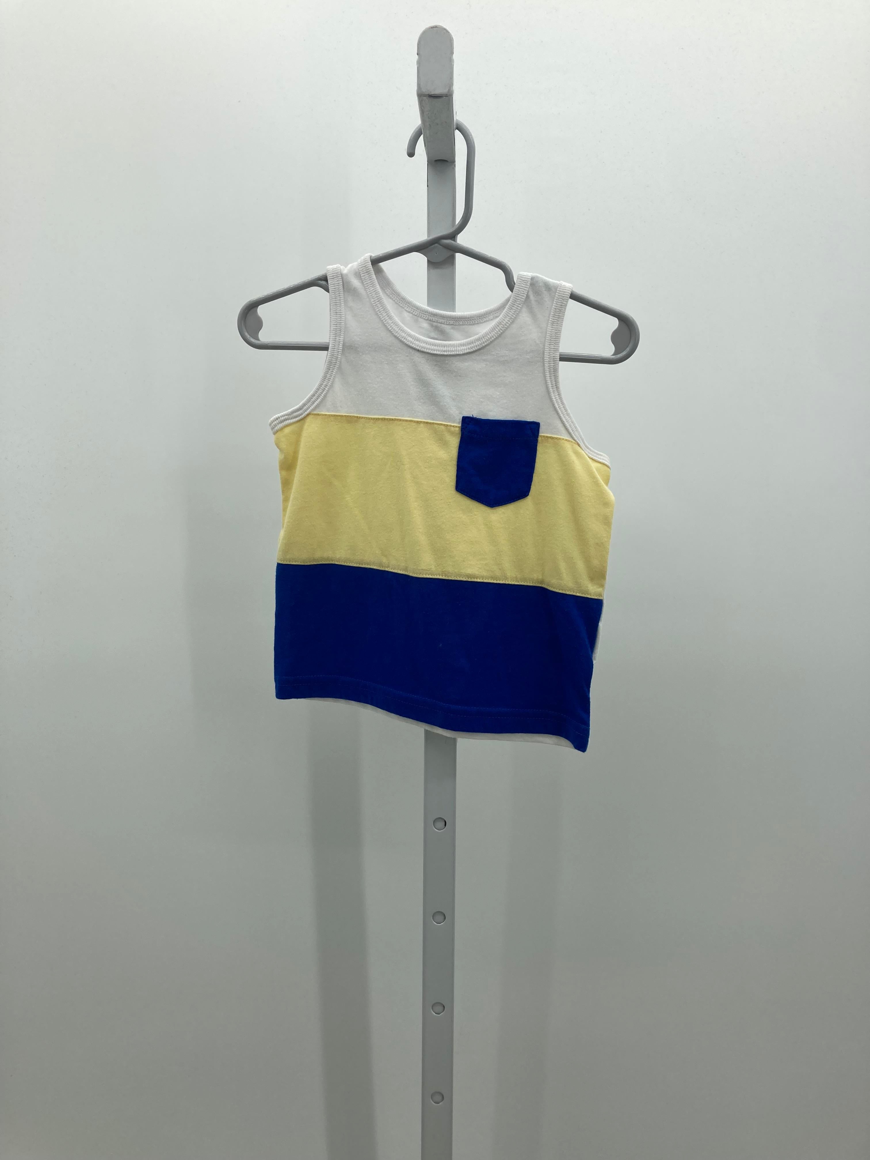 YELLOW BLUE KNIT