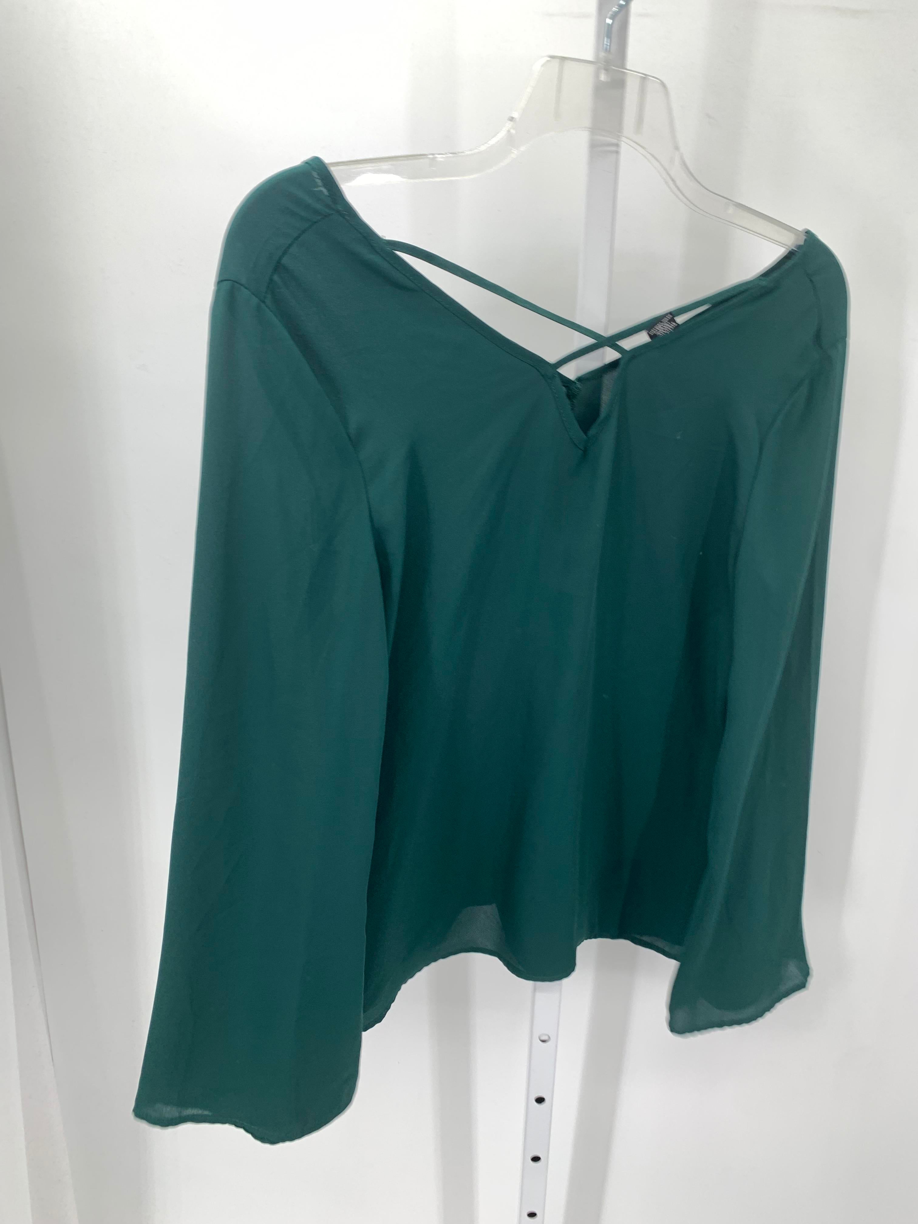 rue21 Size Large Juniors Long Sleeve Shirt