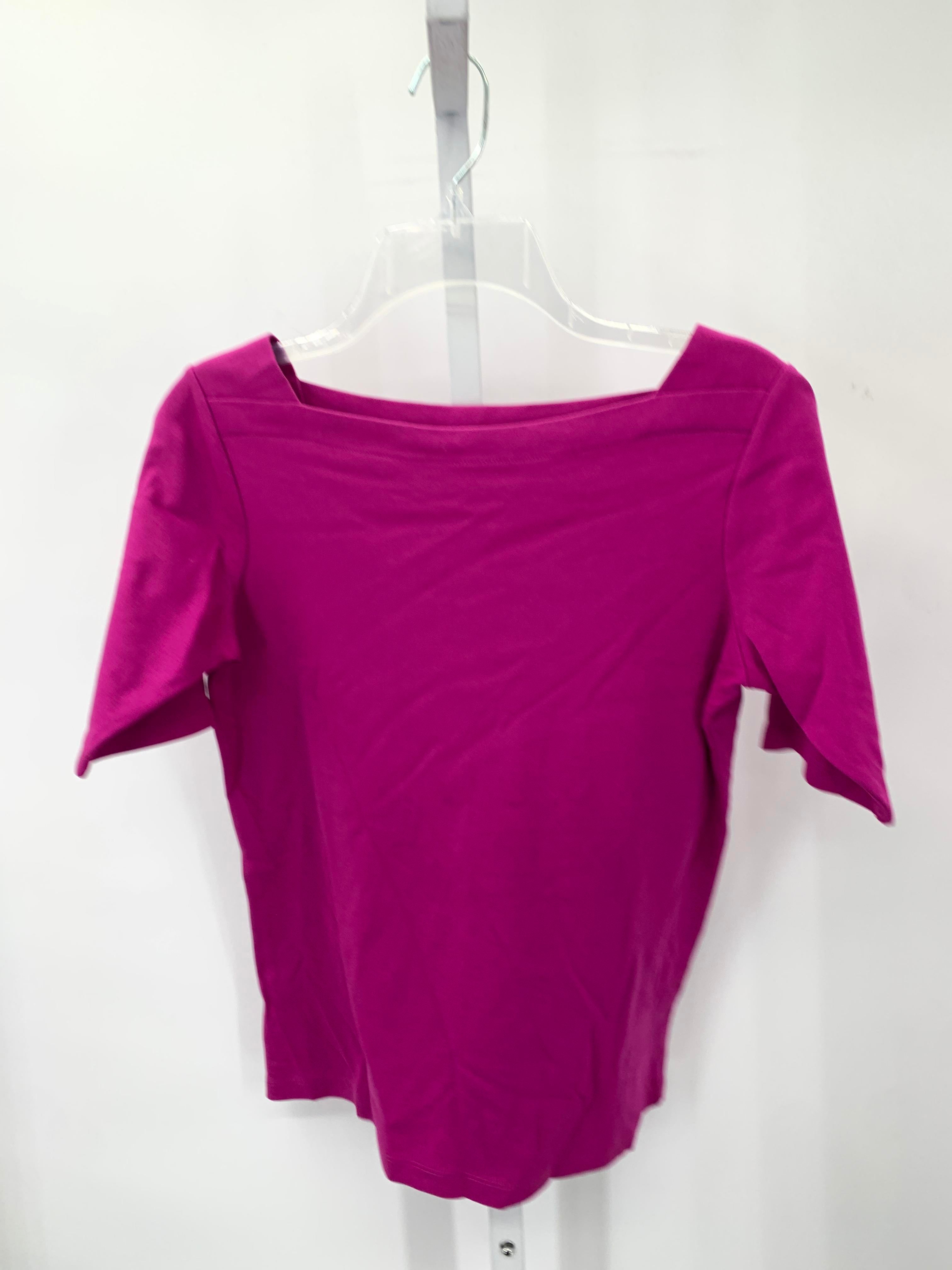 LL Bean Size X Small Misses Short Sleeve Shirt