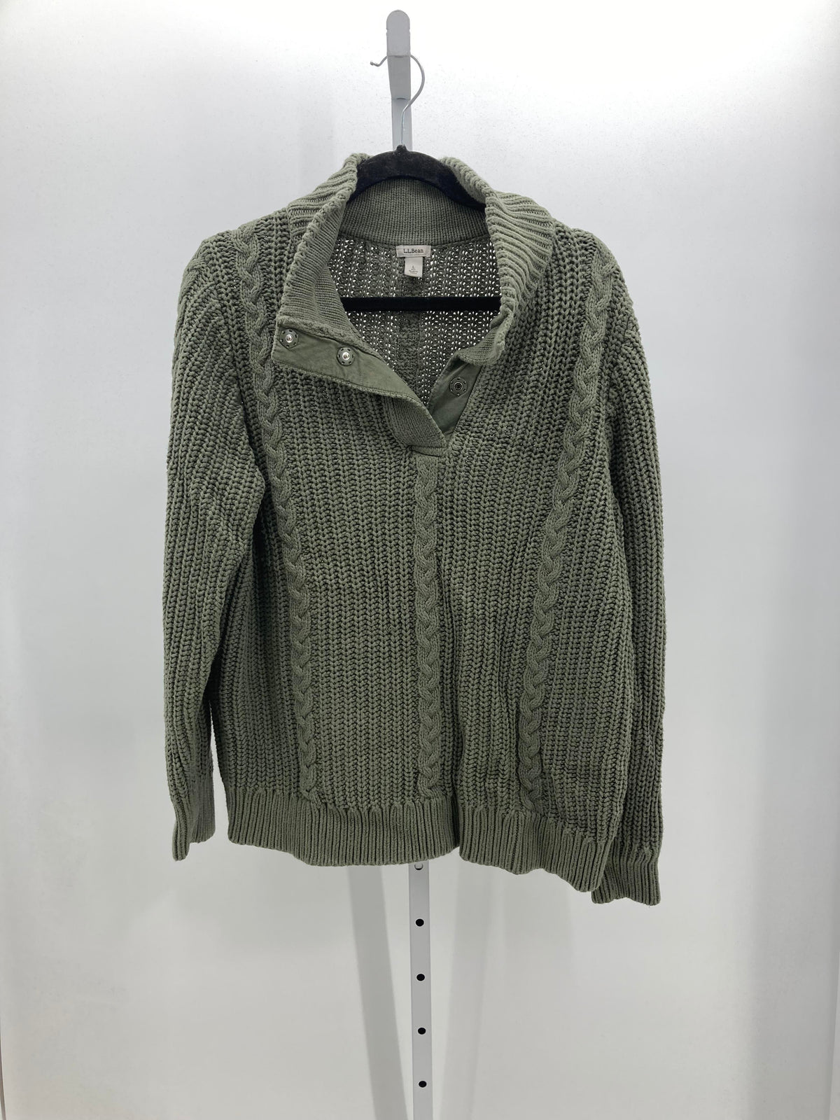 LL Bean Size Large Misses Long Slv Sweater