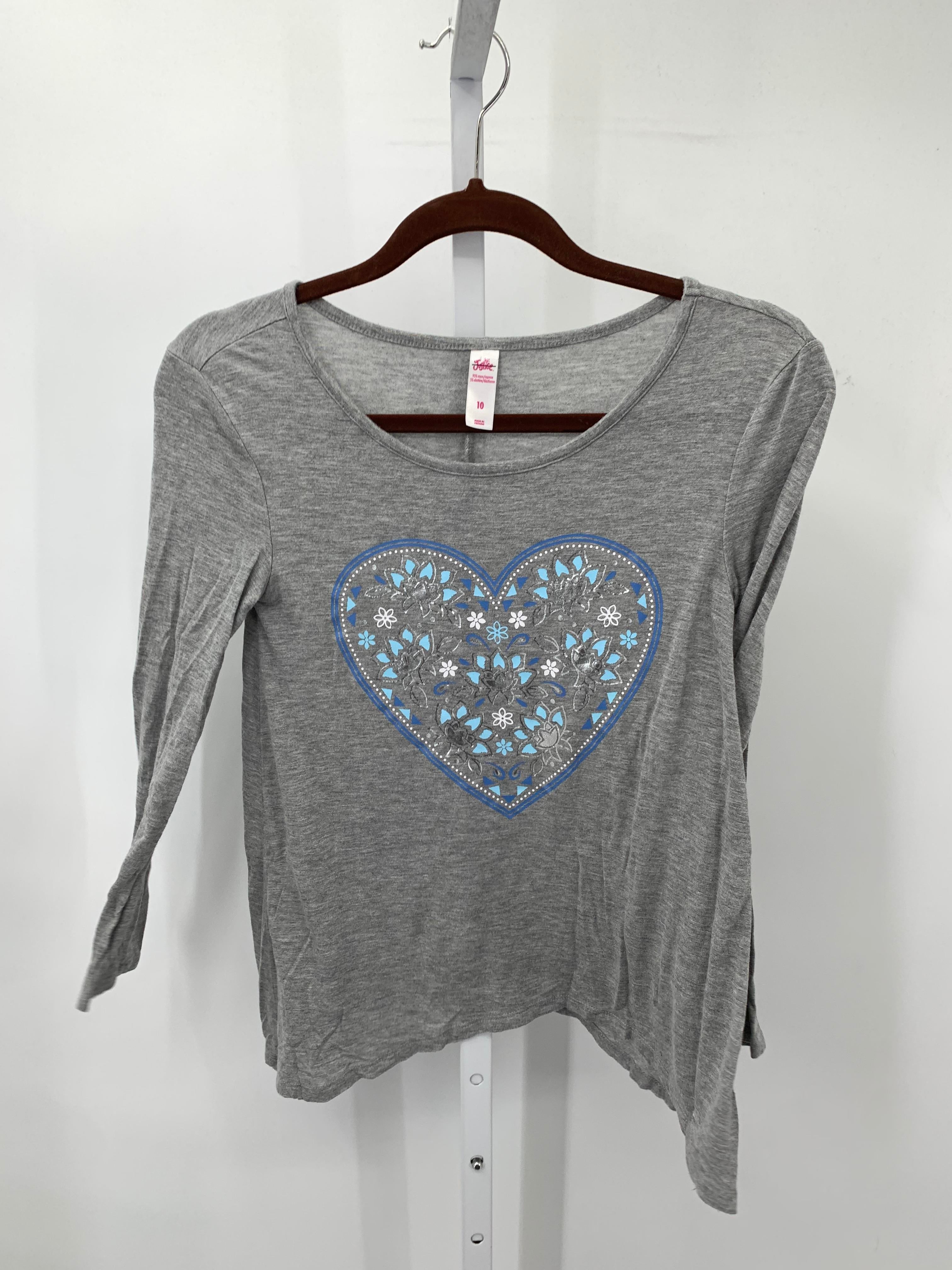 Justice Size 10 Girls Long Sleeve Shirt