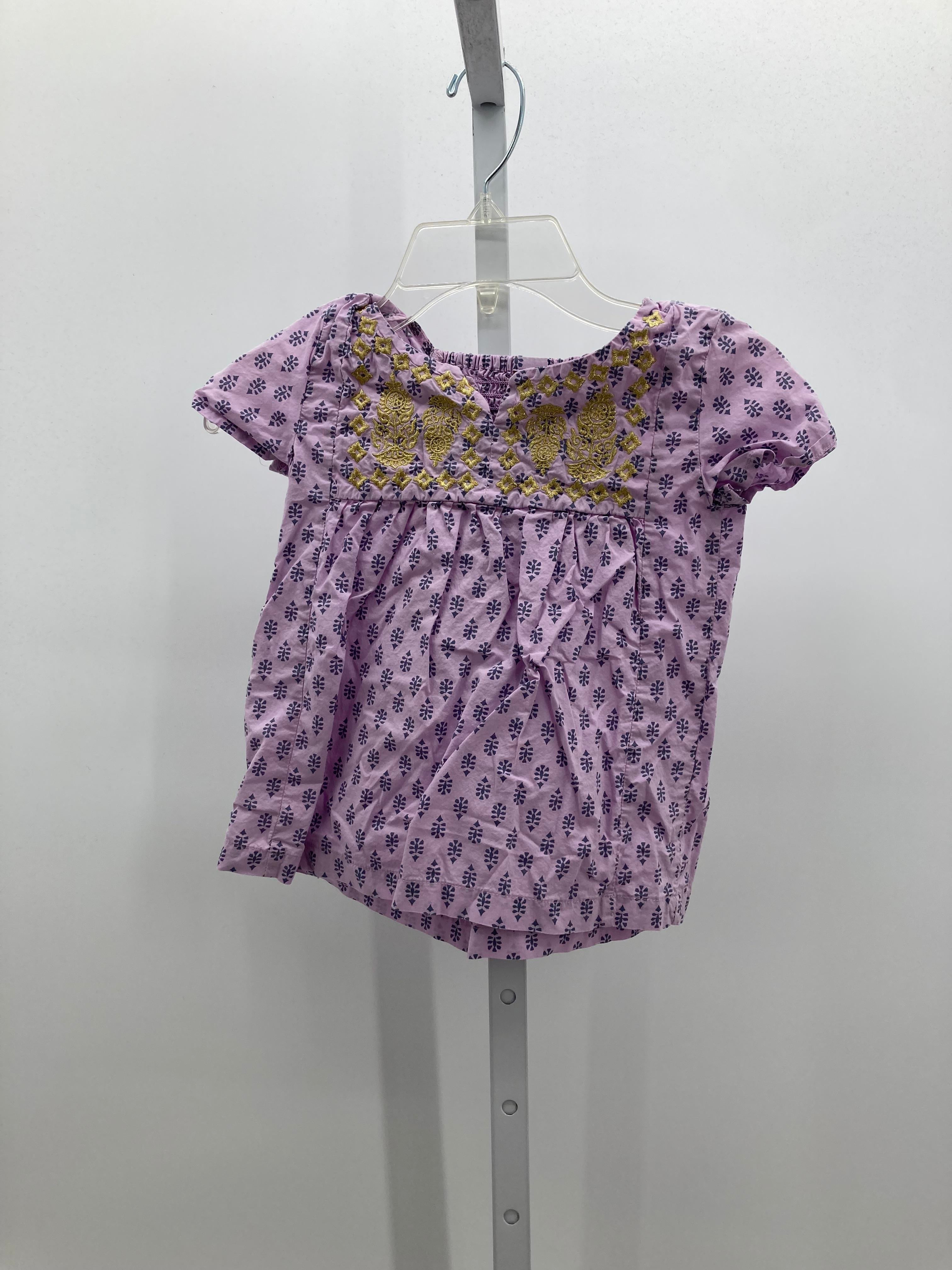 Tea Size 5 Girls Short Sleeve Shirt