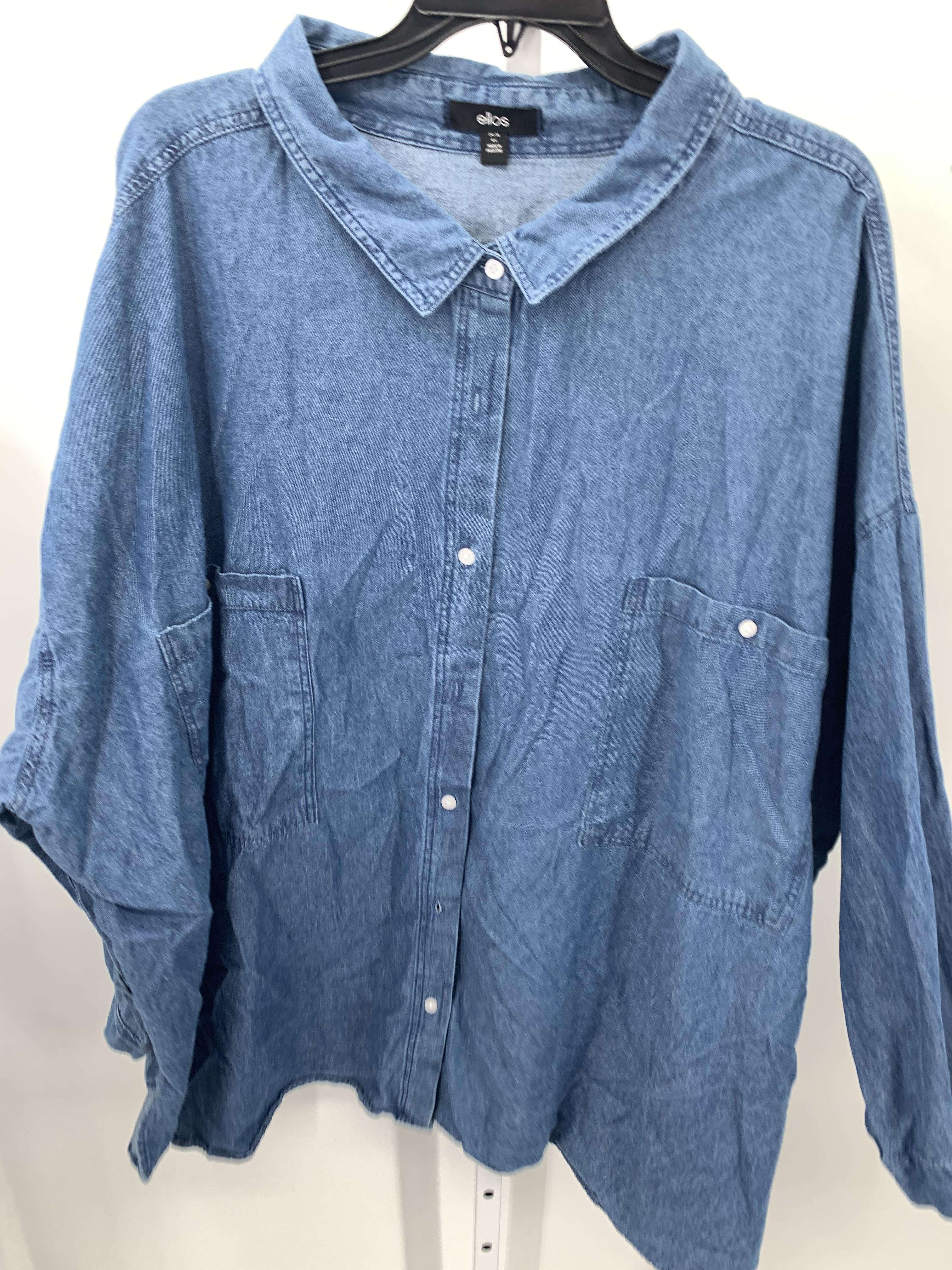 Size 4X Womens Long Sleeve Shirt