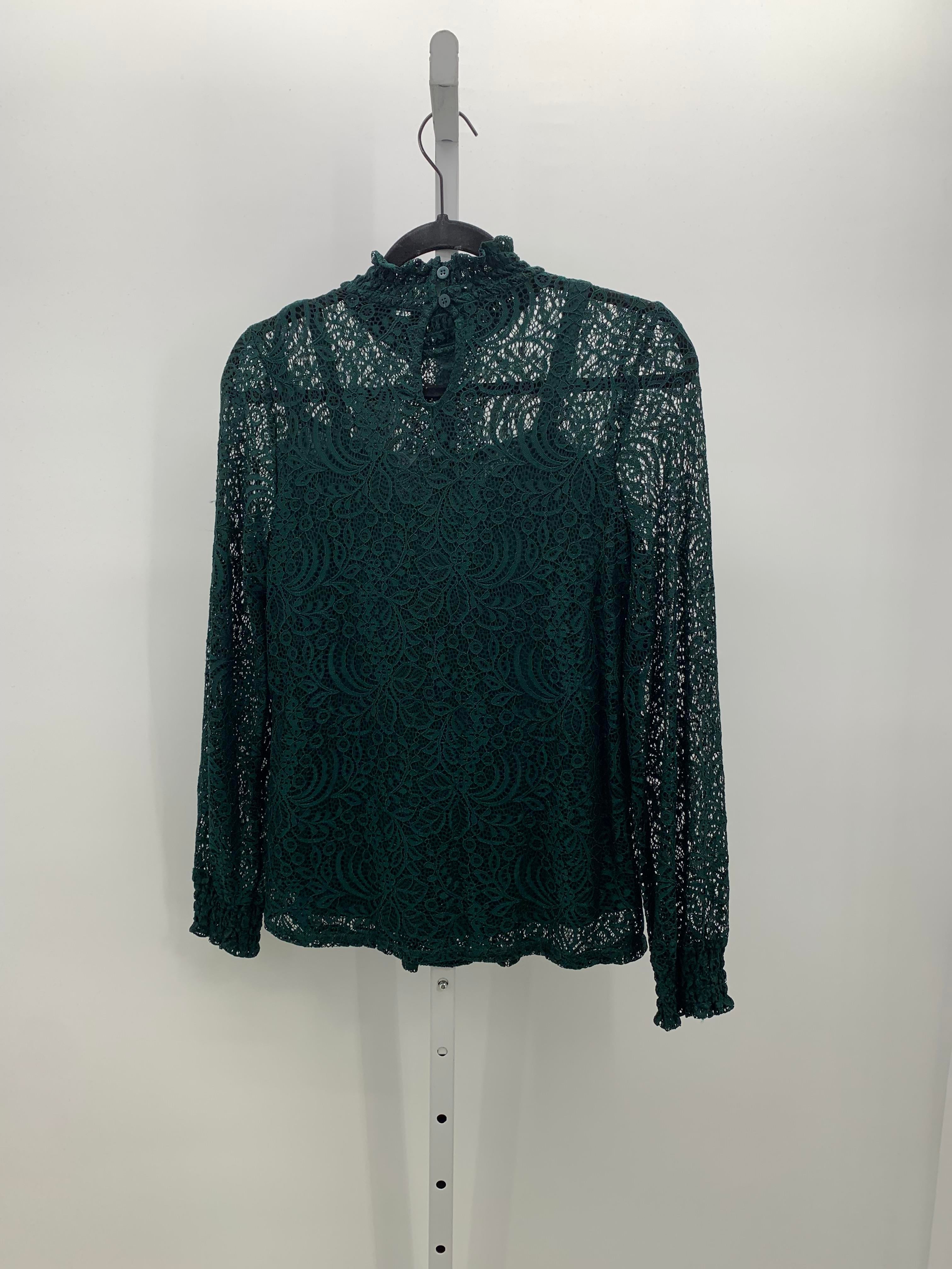 Cable & Gauge Size Small Misses Long Sleeve Shirt