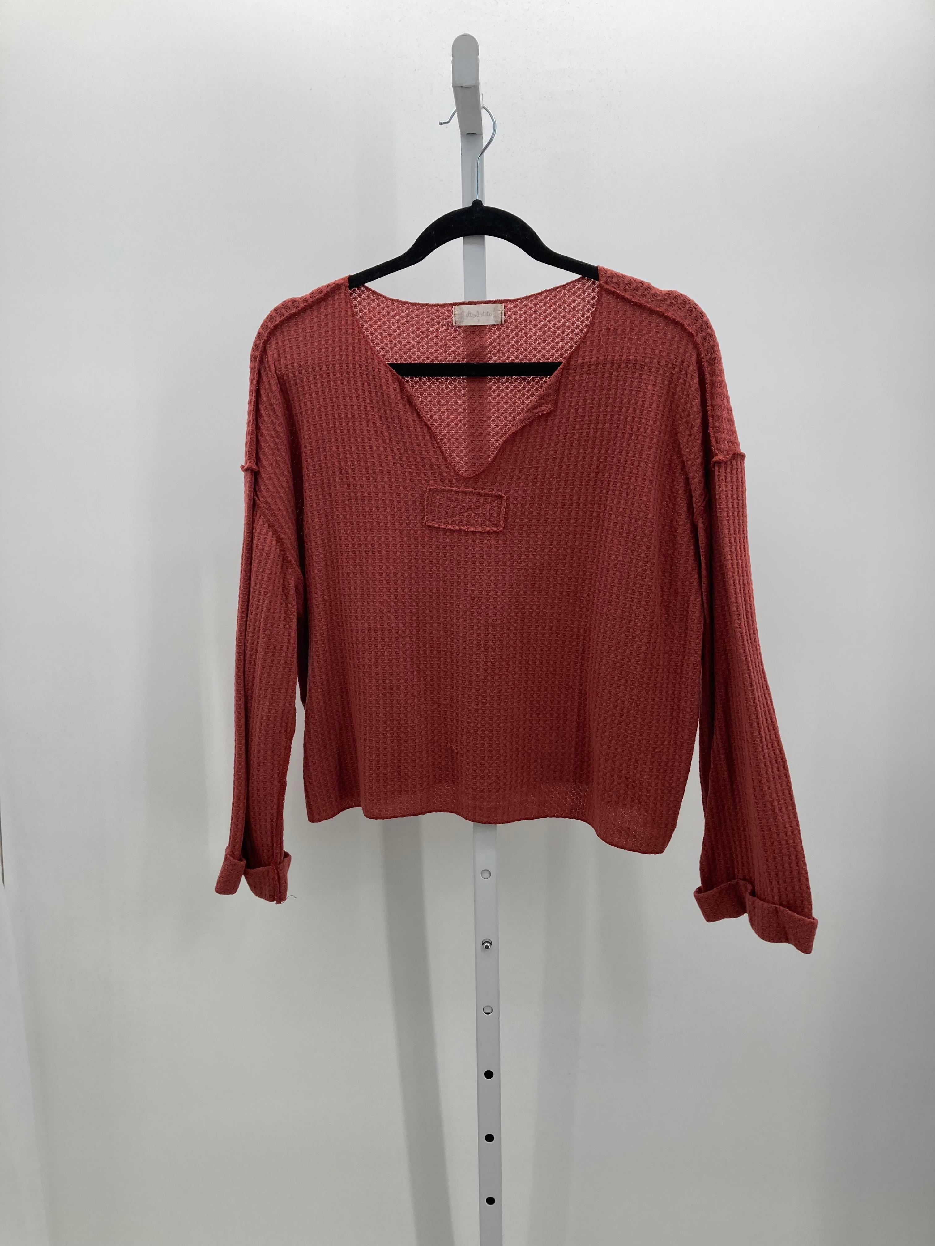 Size Small Juniors Long Sleeve Shirt