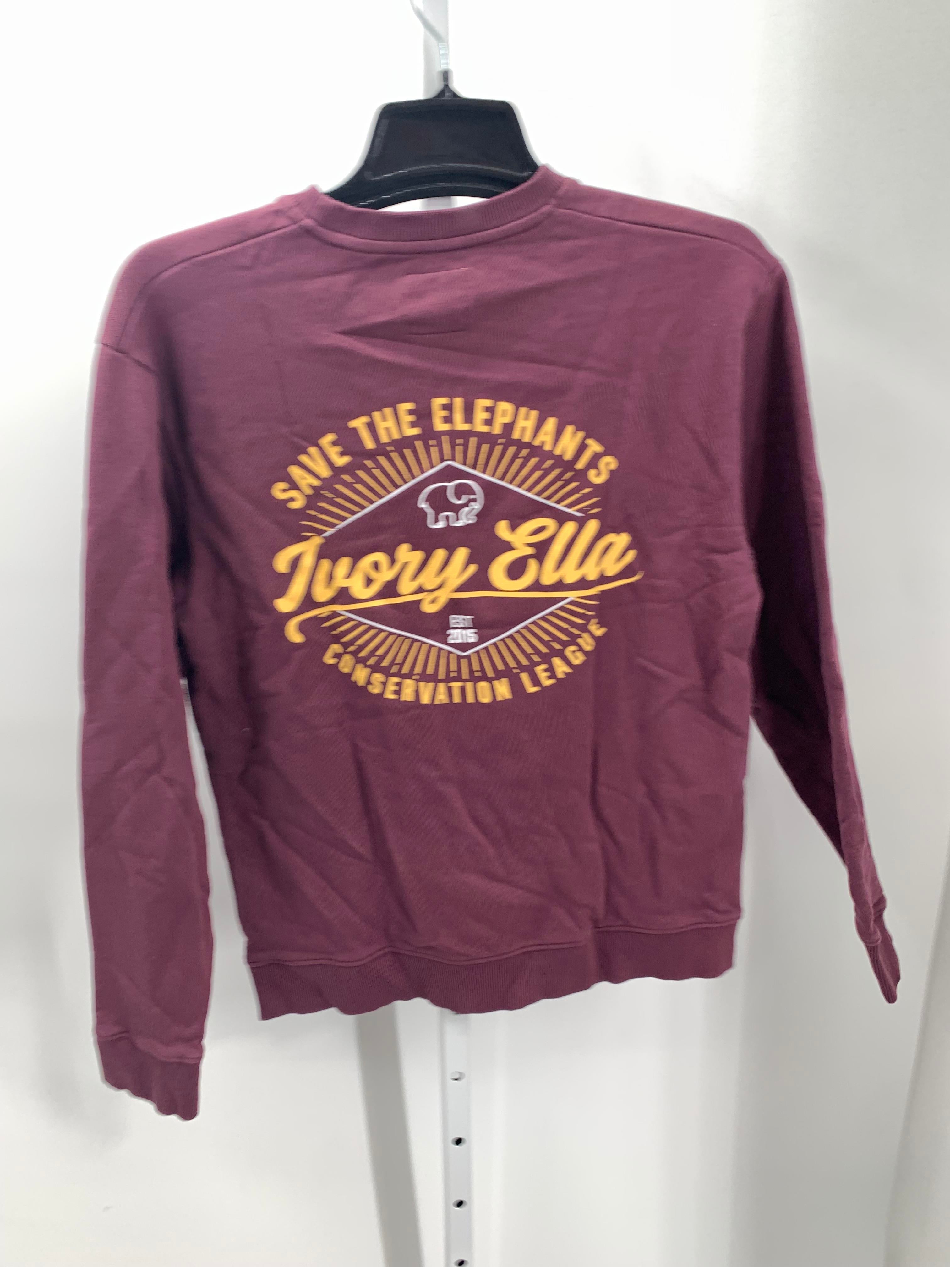 Ivory Ella Size Small Juniors Long Sleeve Shirt