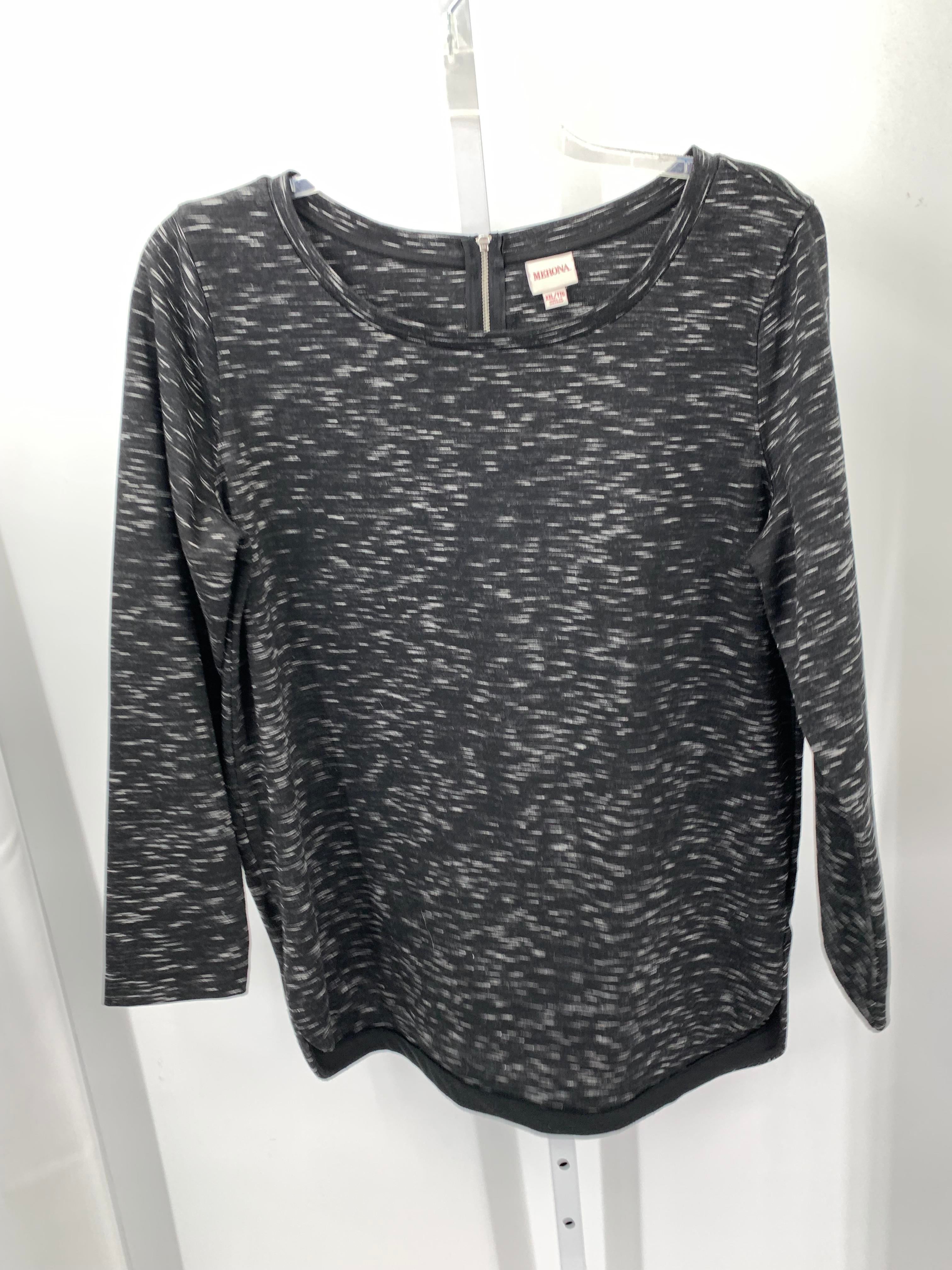 Merona Size XXL Misses Long Sleeve Shirt
