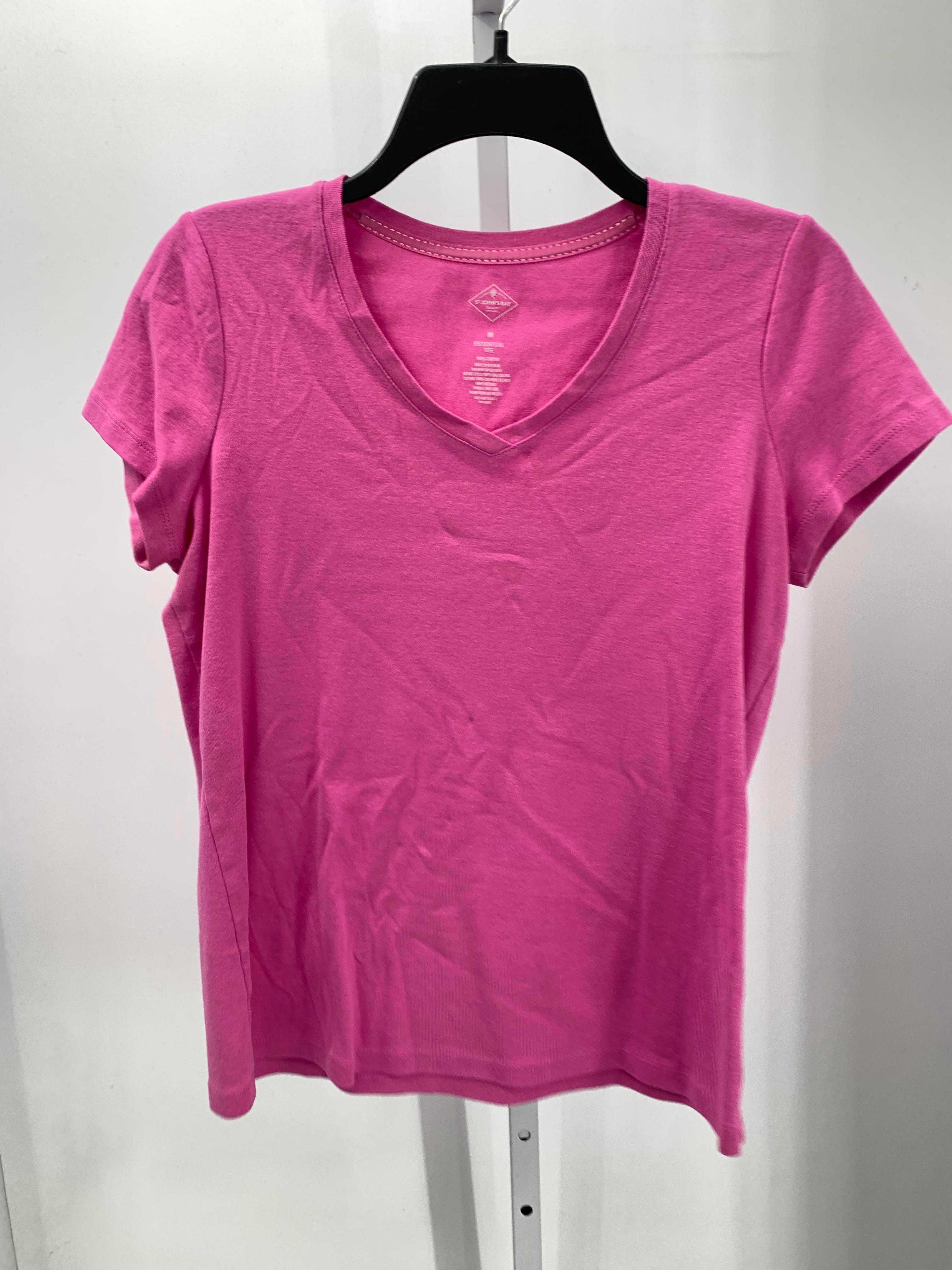 St. Johns Bay Size Medium Misses Short Sleeve Shirt