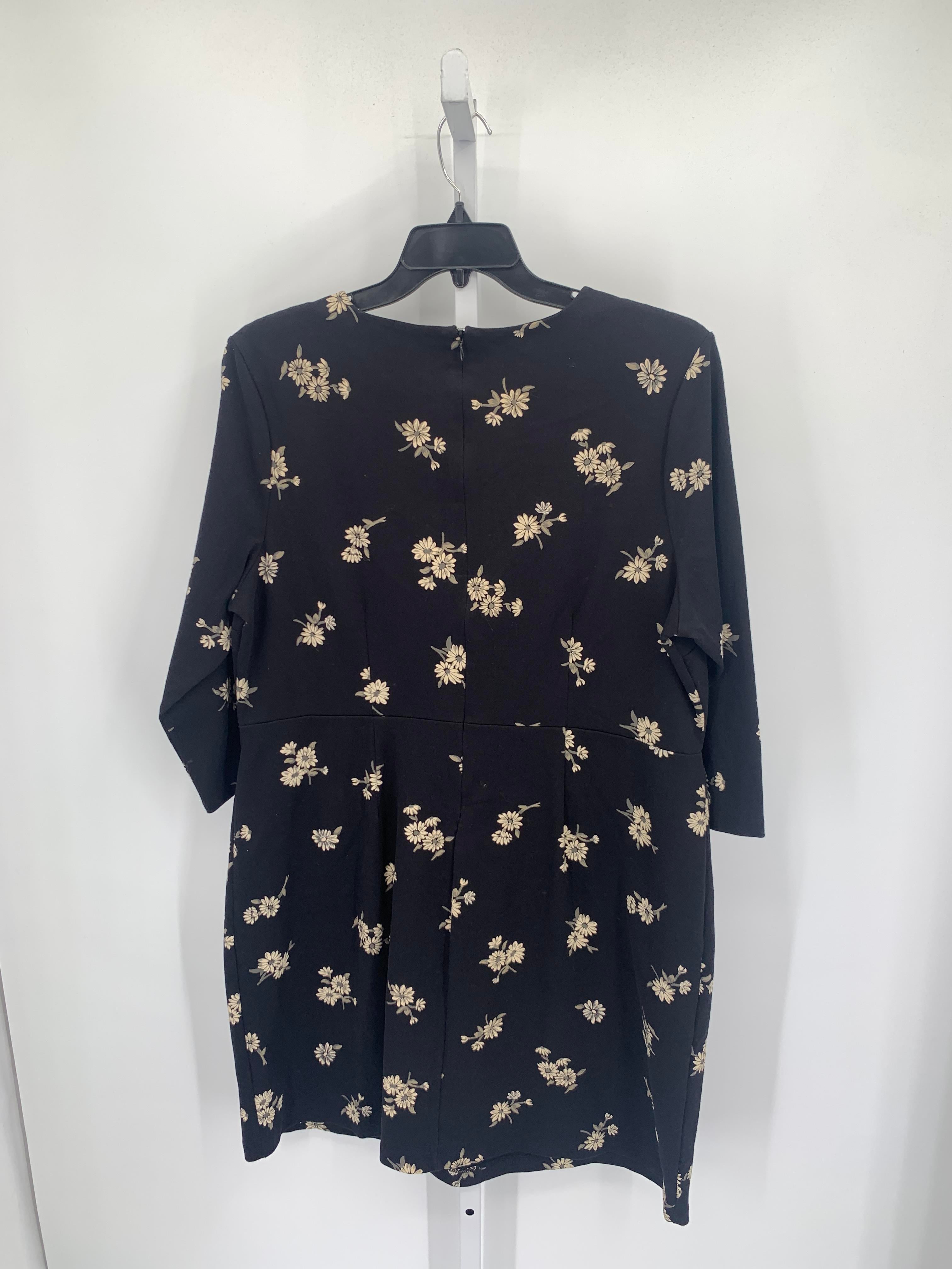 Old Navy Size XXL Misses Long Sleeve Dress