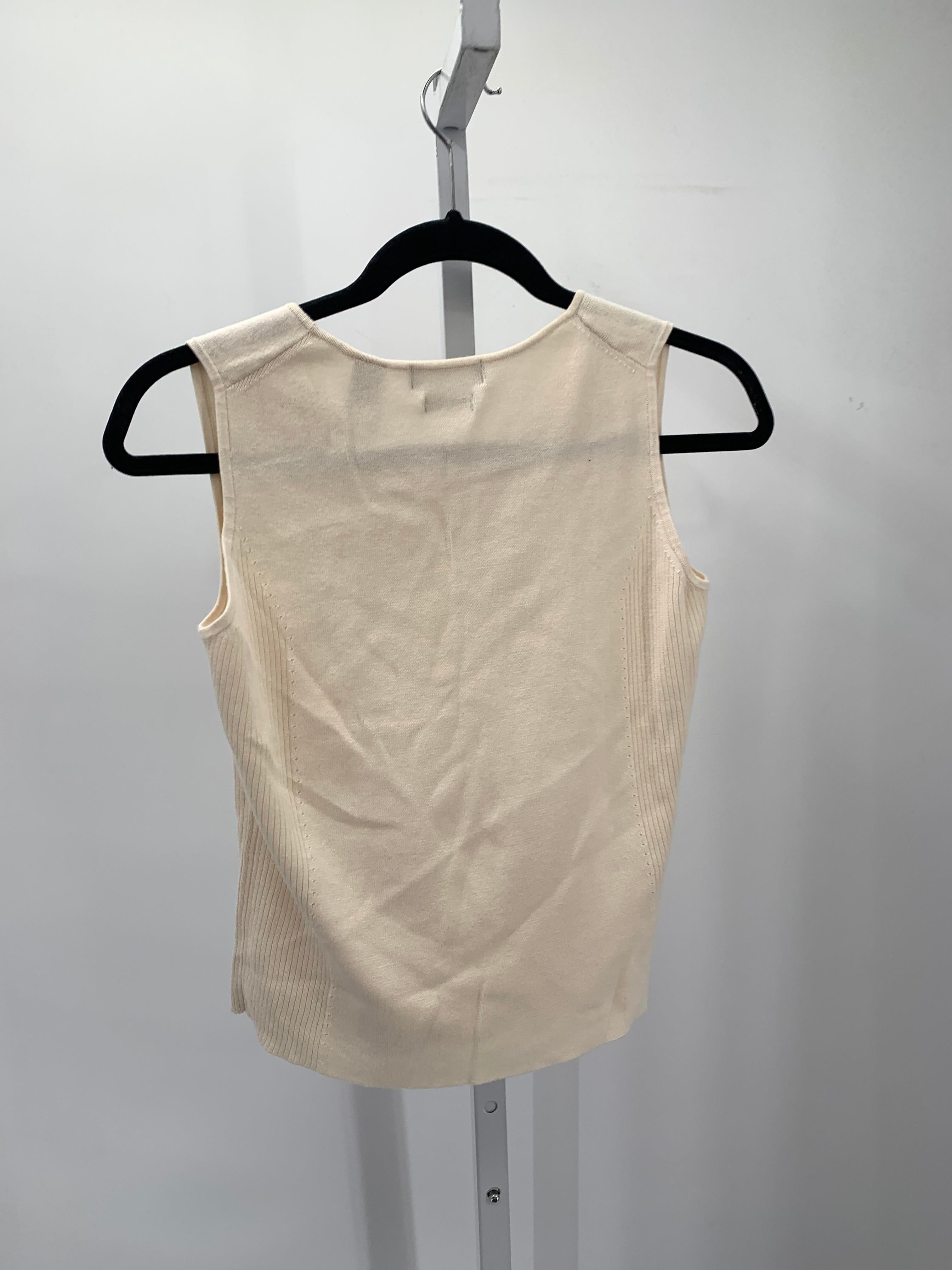 Size Medium Petite Petite Sleeveless Sweater