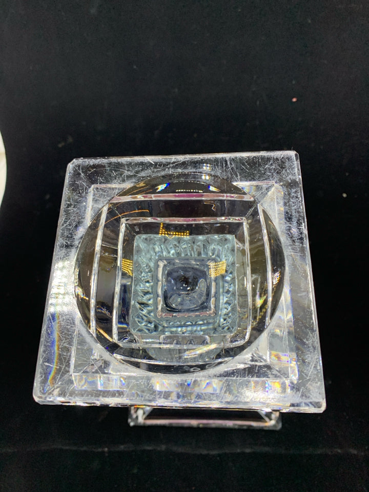 WATERFORD CRYSTAL CLARION FLARED FLOWER VASE.