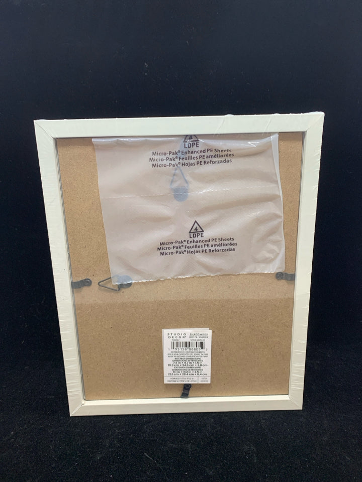 NIP 8X10 SHADOW BOX.