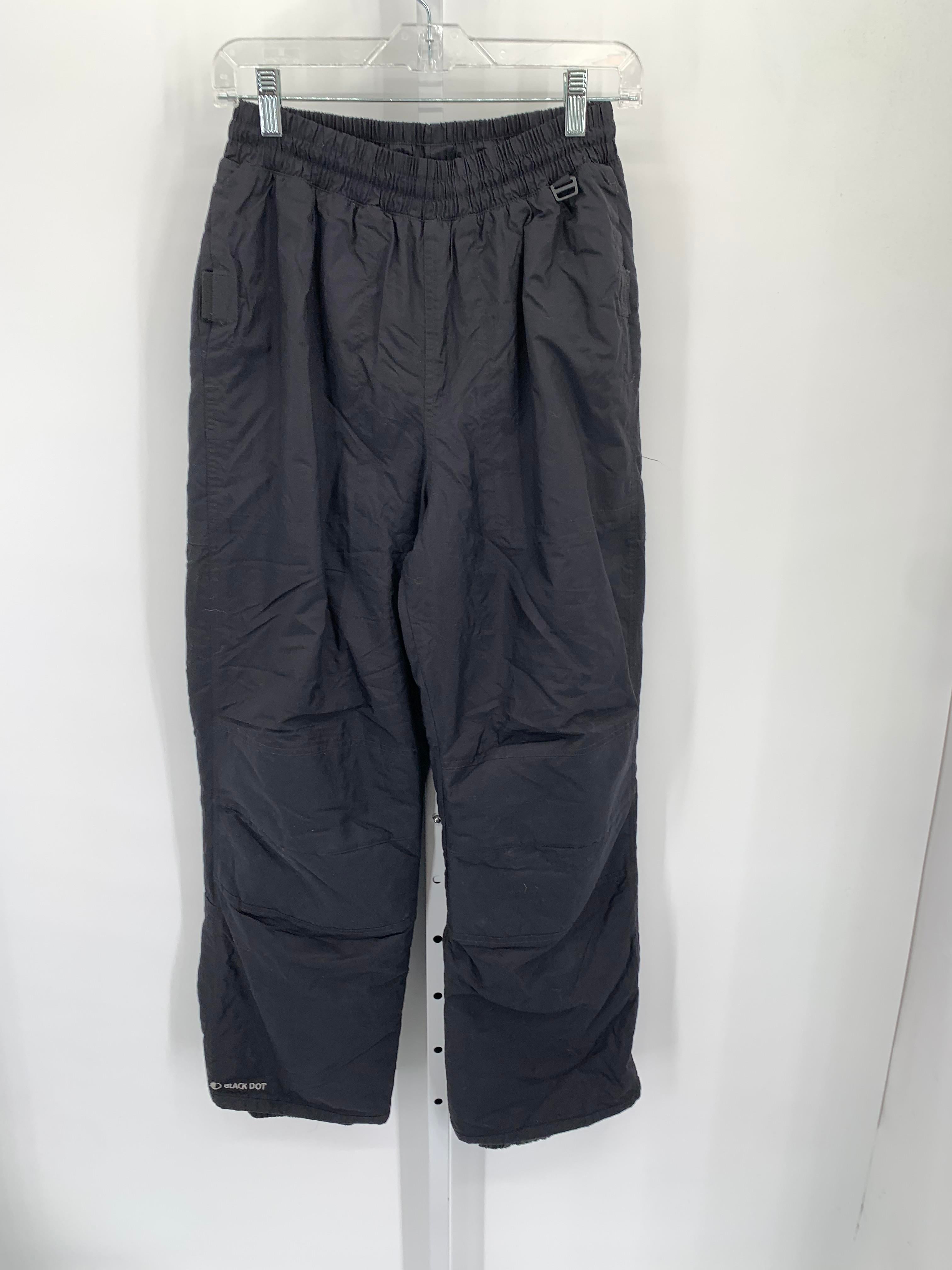 Black Dot Size Small Misses Snow Pants