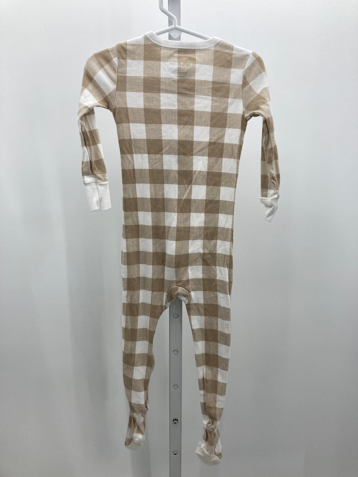 WHITE PLAID ZIP