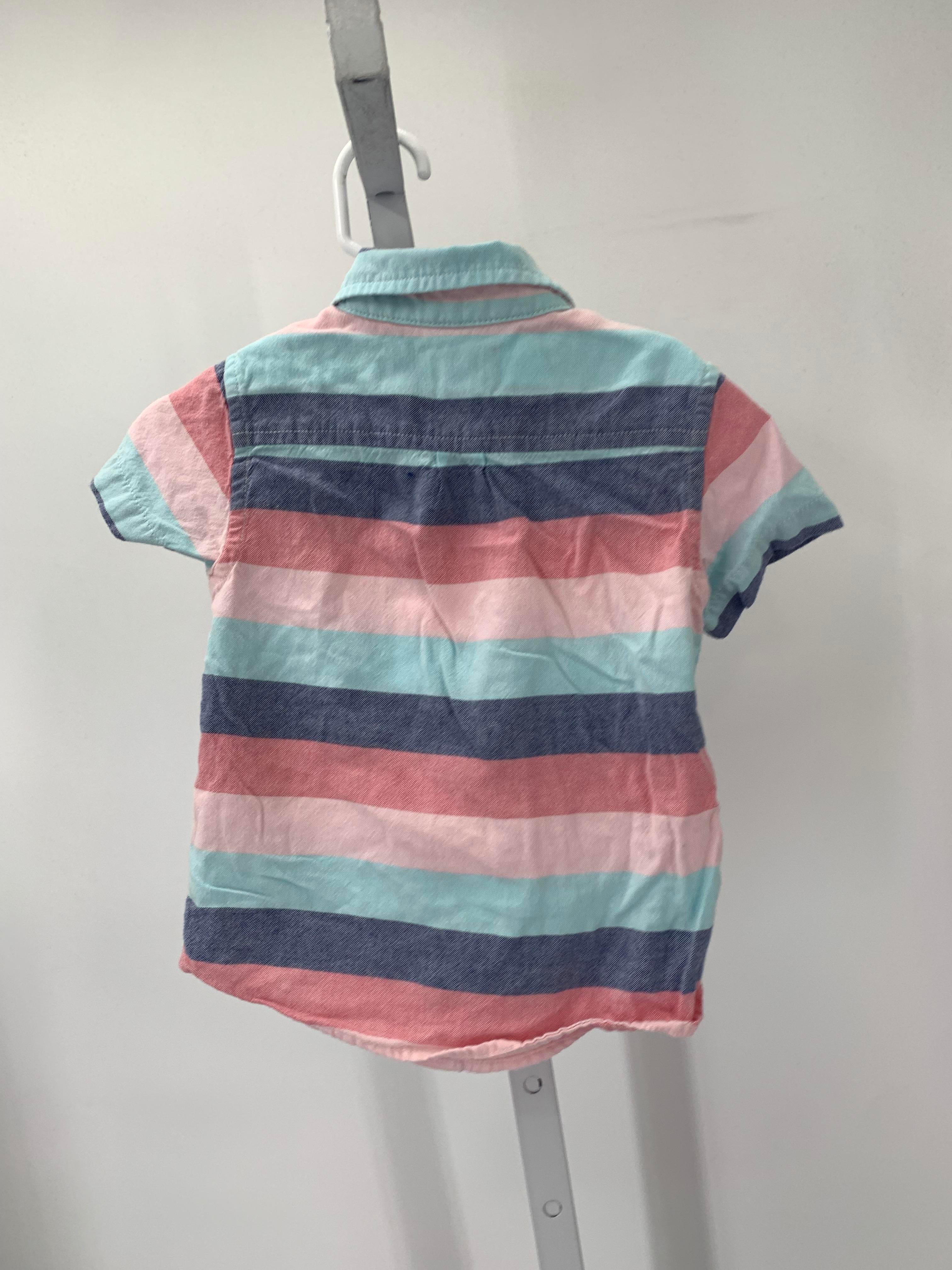 PINK STRIPES BTN DOWN